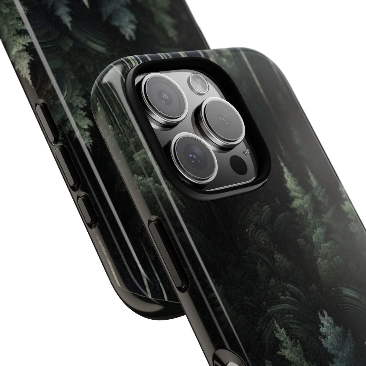 Phone Cases - Deep Dark Forest Nature Design - Oceanfront Products