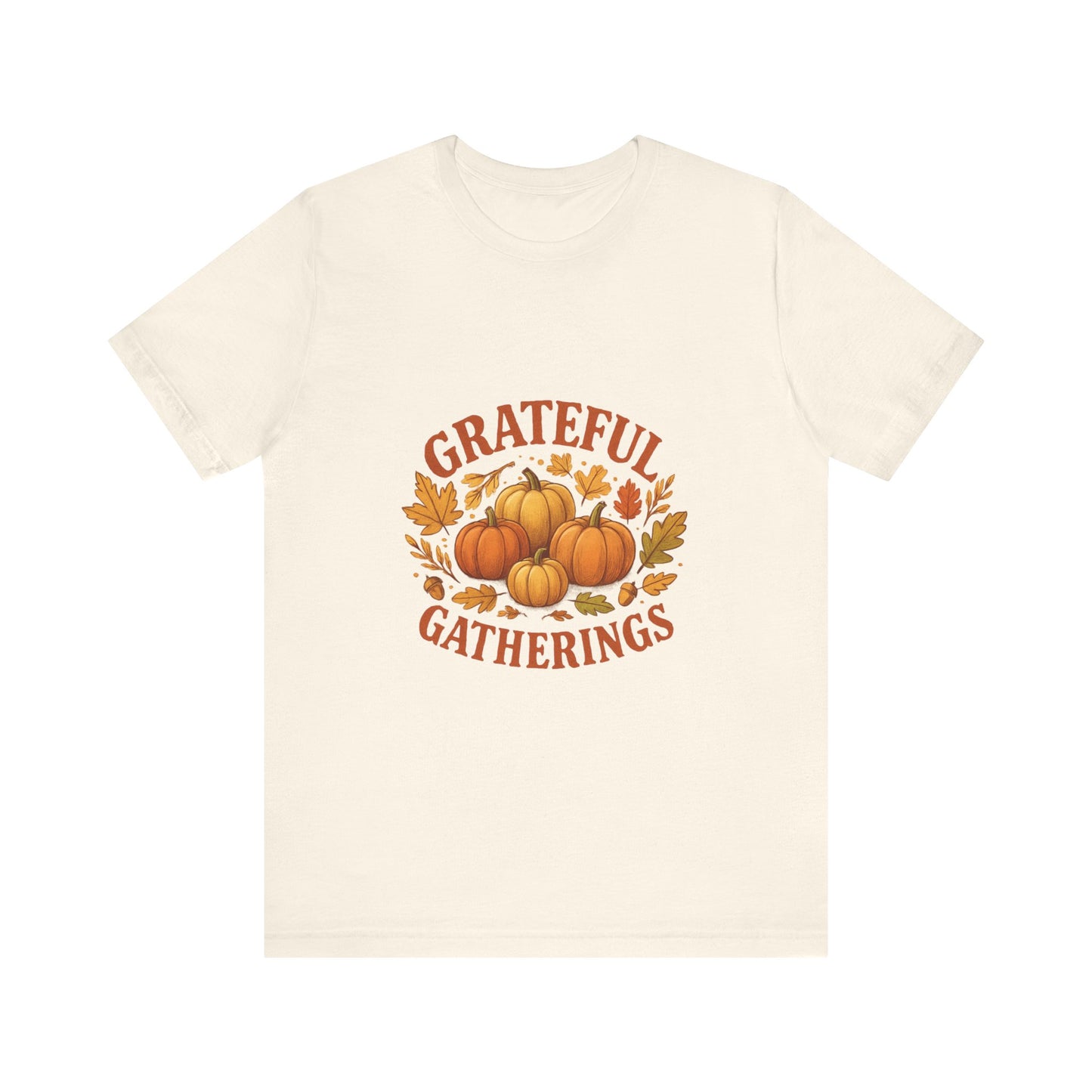 Fall Thanksgiving Tee - Unisex Jersey Short Sleeve