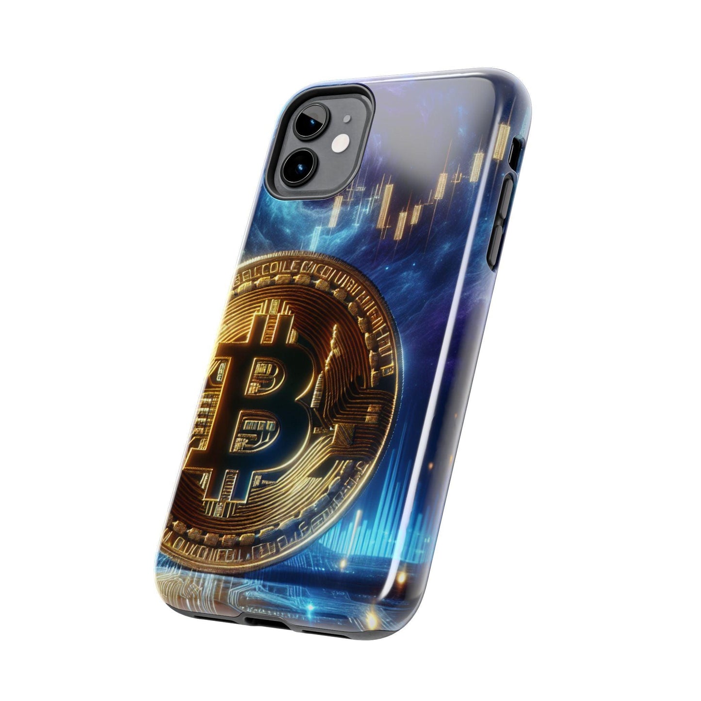 Bitcoin Chart Tough Phone Case - Oceanfront Products