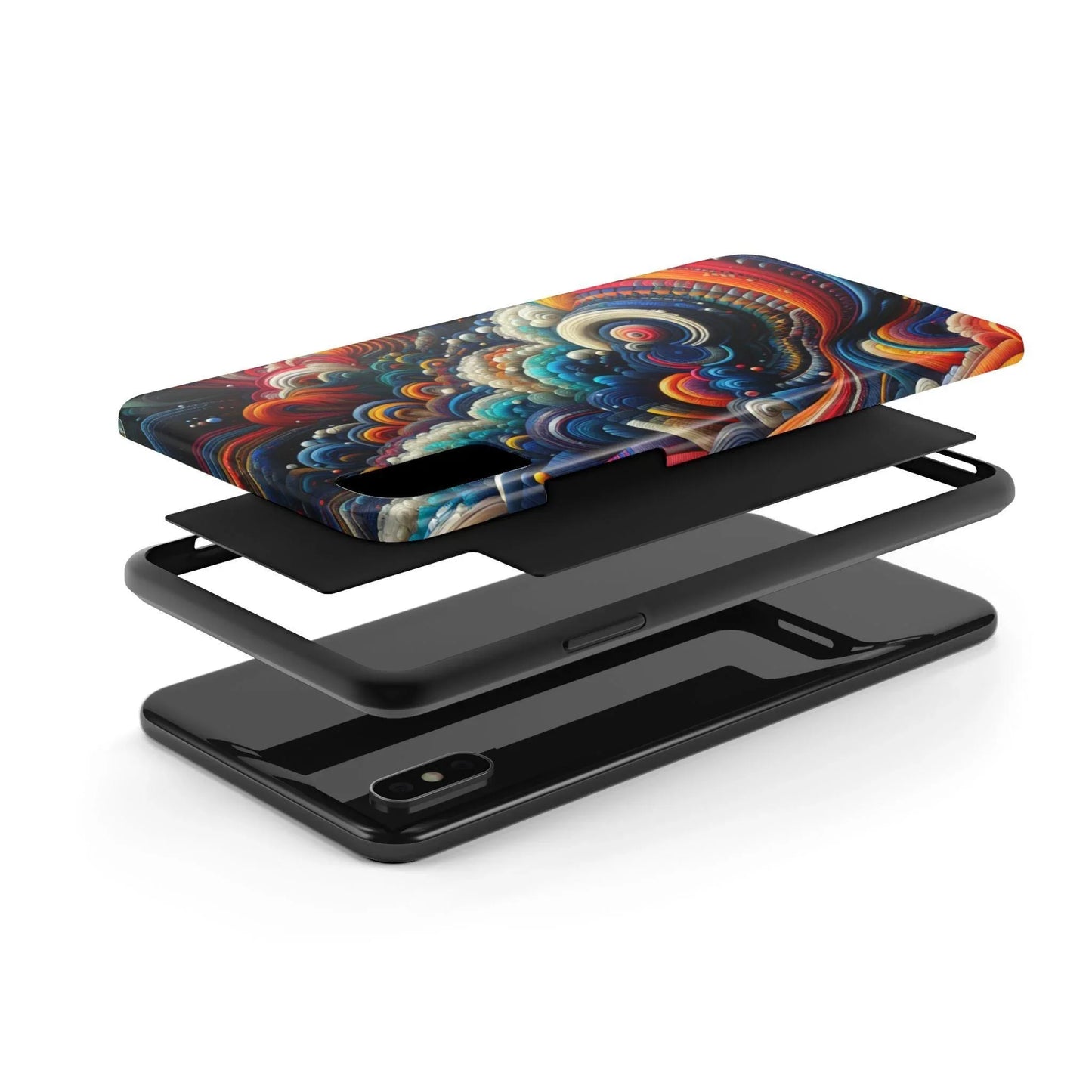 Phone Case - Modern Abstract Vivid Colors - Oceanfront Products