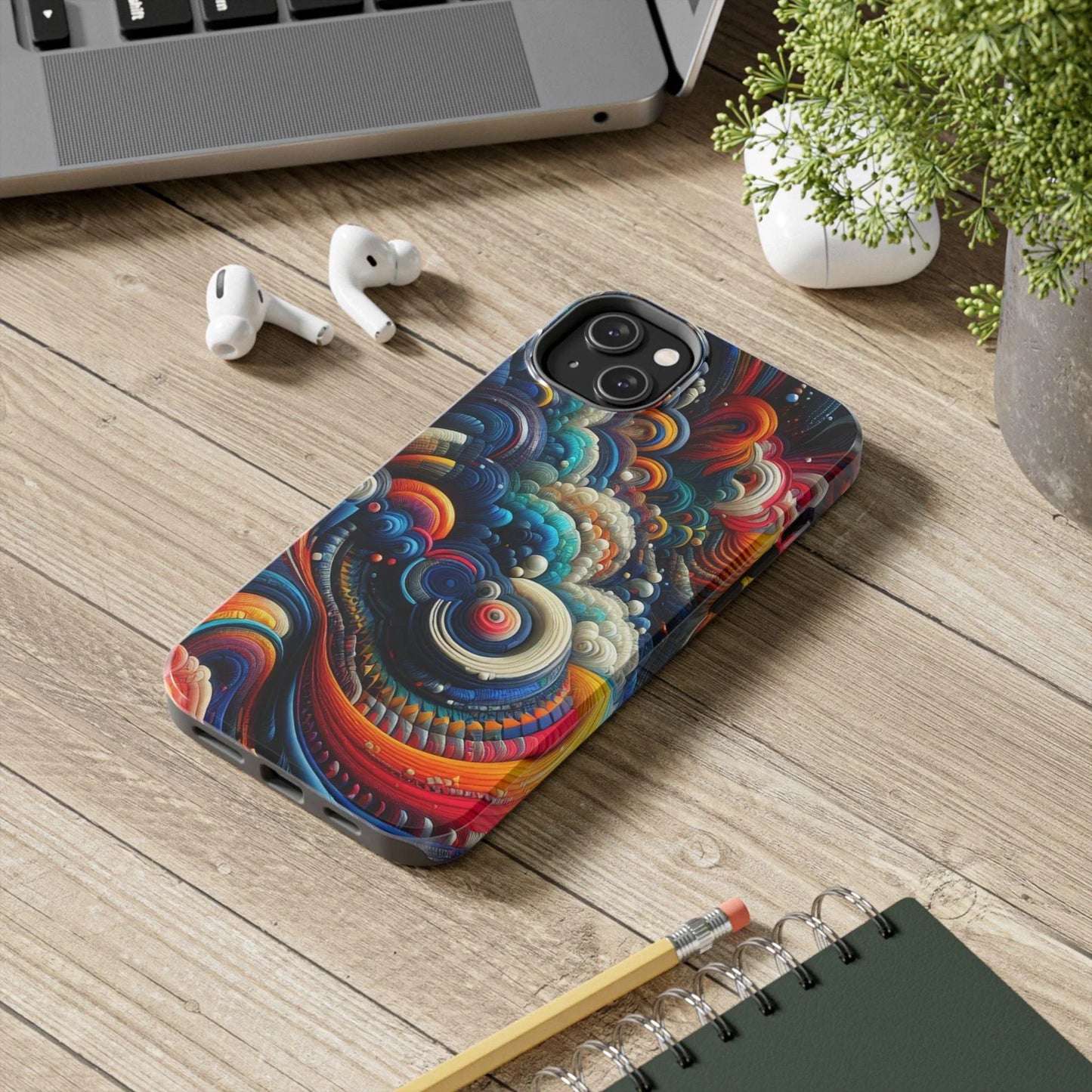 Phone Case - Modern Abstract Vivid Colors - Oceanfront Products
