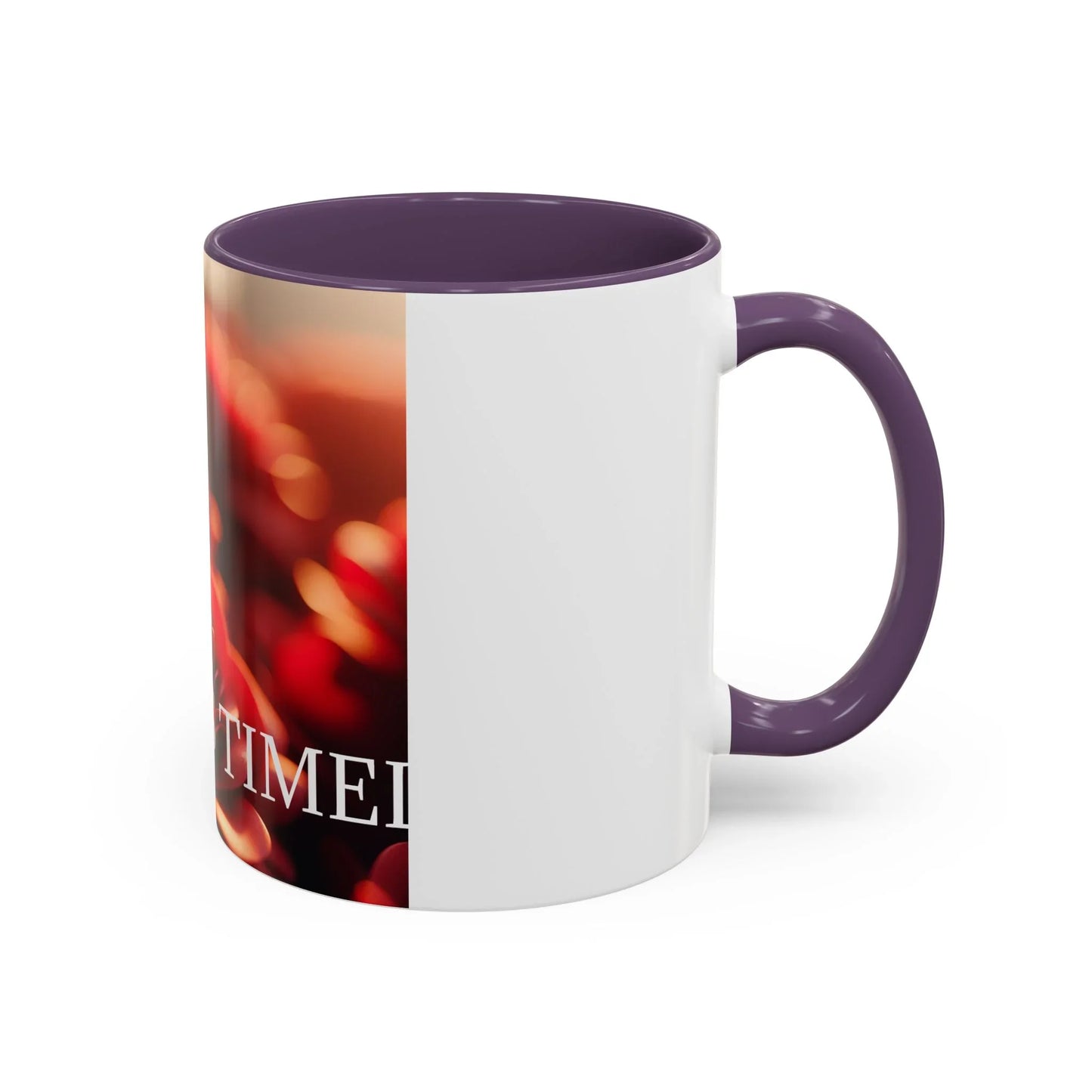 Mug - Rose Petal Timeless Love Accent Coffee Mug (11, 15oz) - Oceanfront Products