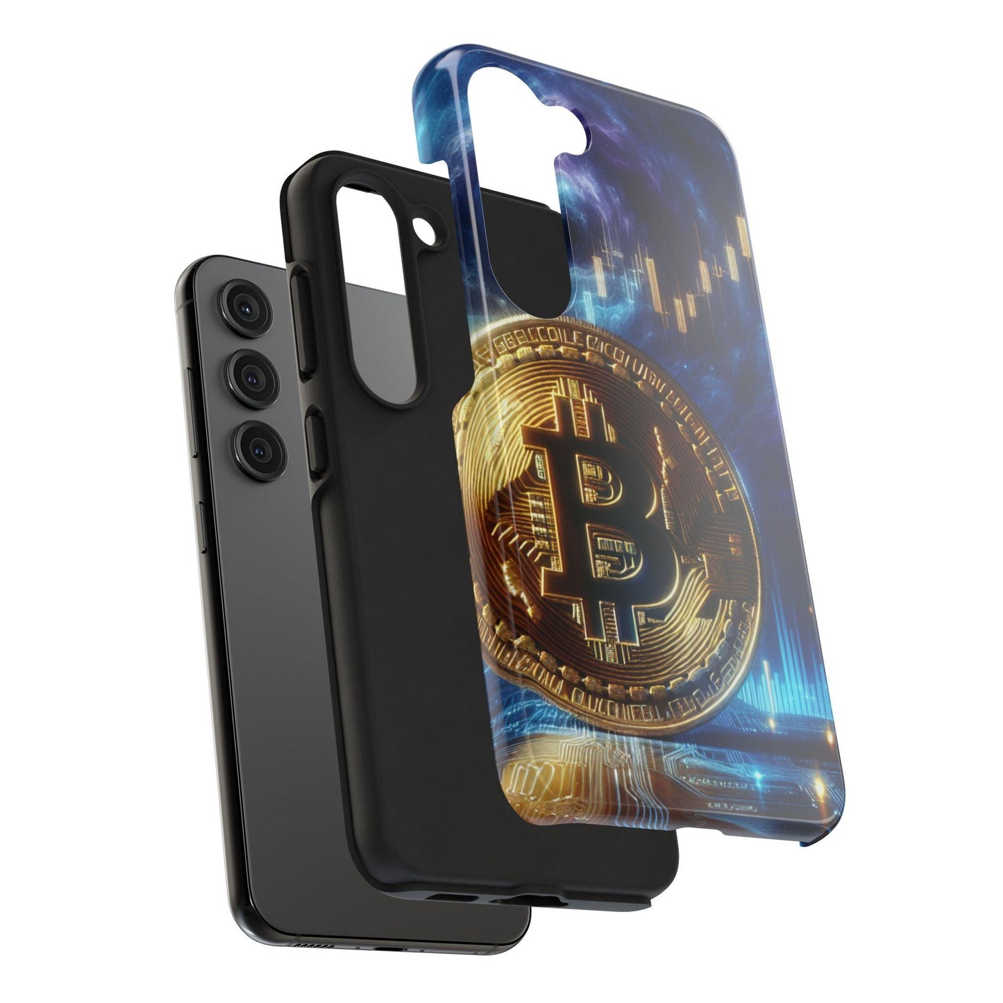 Bitcoin Chart Tough Phone Case - Oceanfront Products