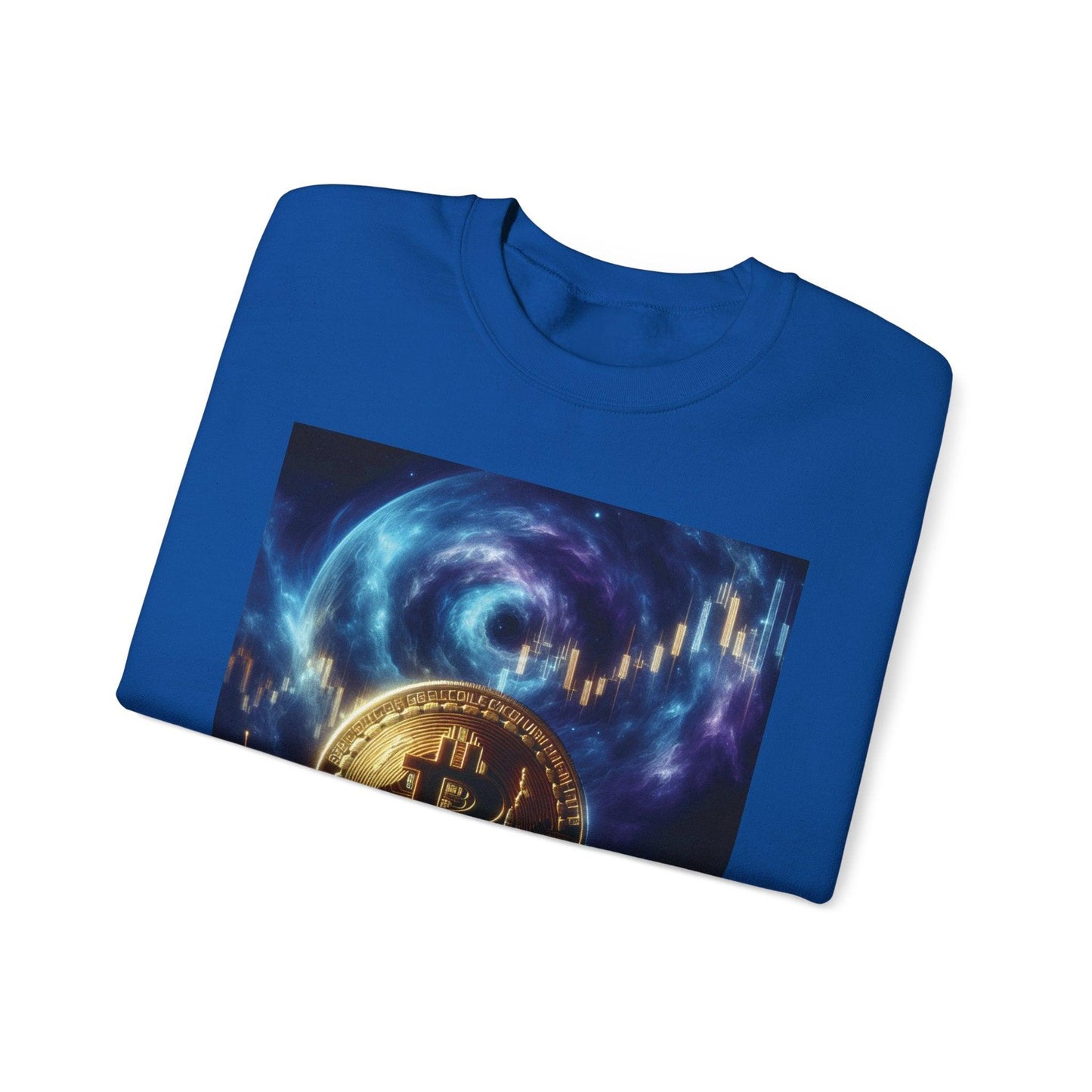 Bitcoin Gains Chart Sweatshirt - Oceanfront Products