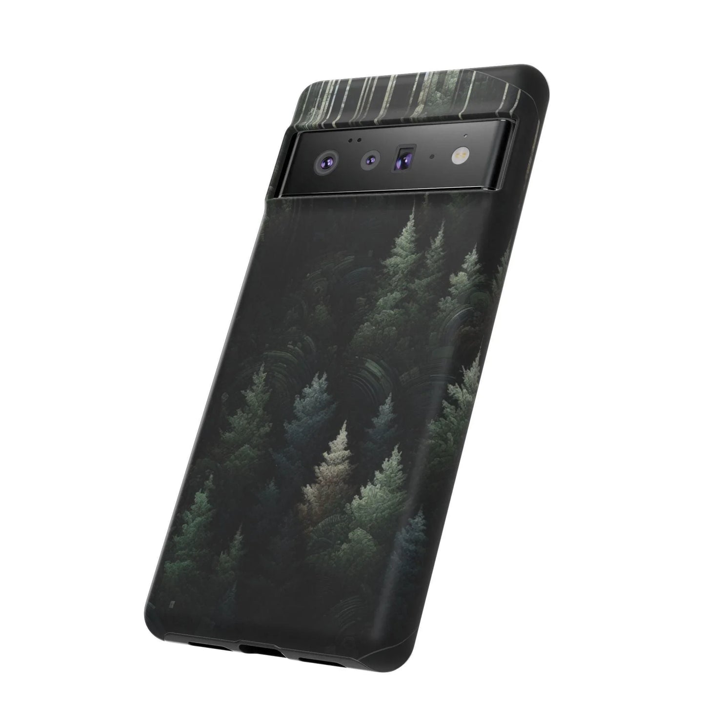 Phone Cases - Deep Dark Forest Nature Design - Oceanfront Products