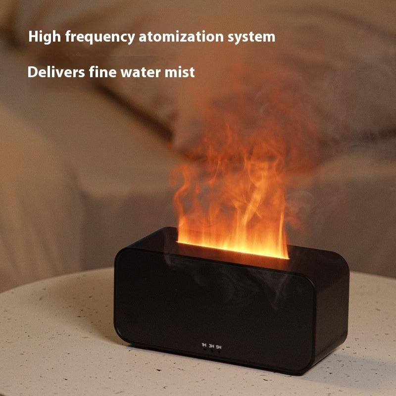 Timing Simulation Aroma Diffuser Usb Household Flame Humidifier Aromatherapy Machine Spray Air Flame Humidifier Diffuser - Oceanfront Products