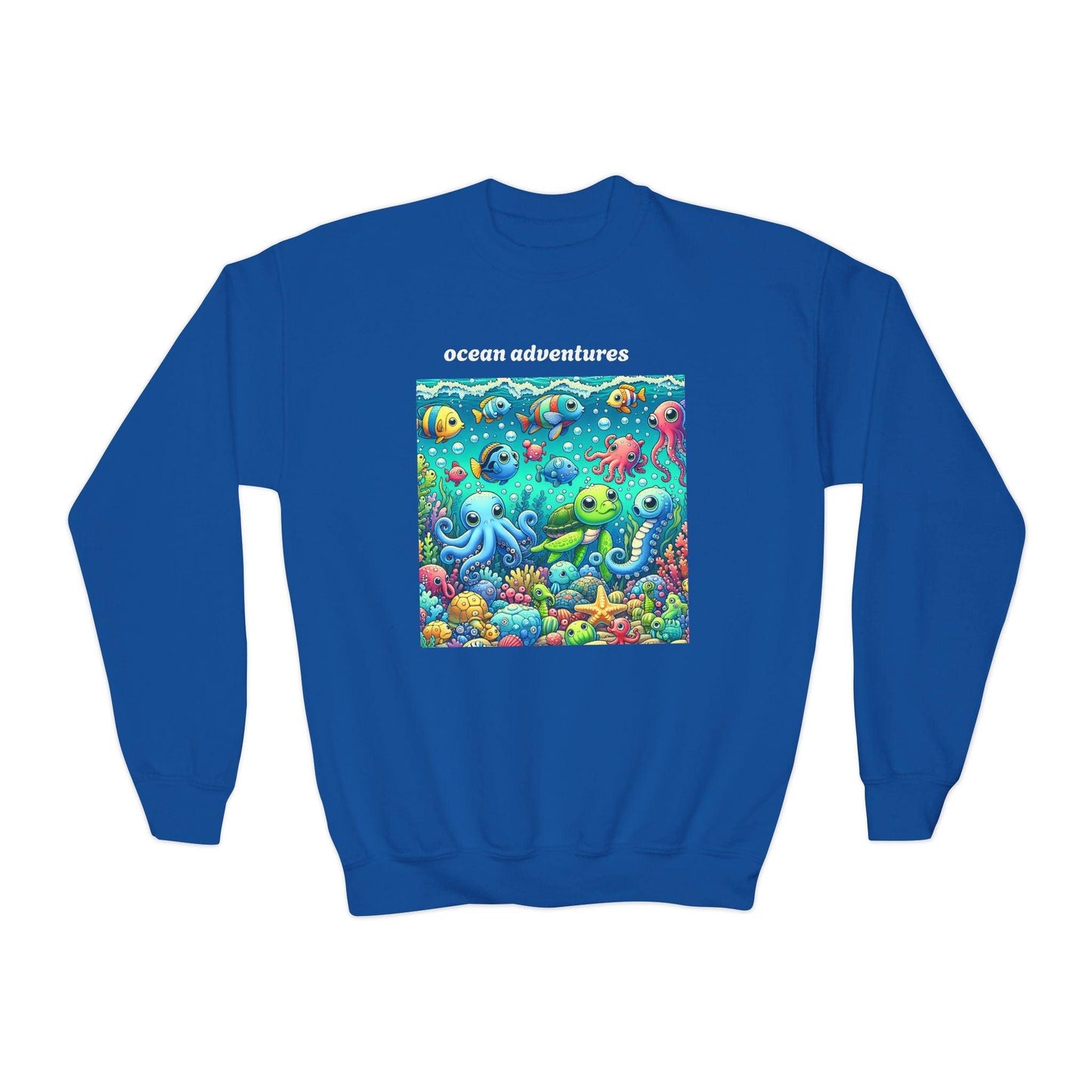 Ocean Adventures Youth Sweatshirt - Oceanfront Products
