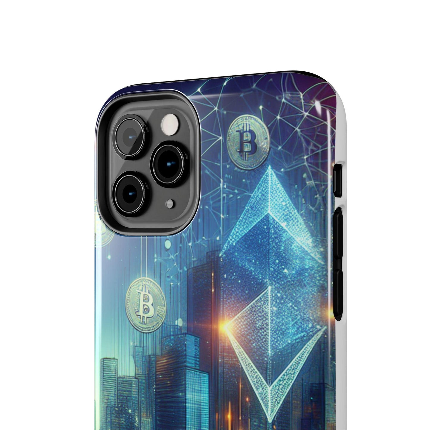 Phone Case - Cryptocurrency Enthusiasts Futuristic Design - Oceanfront Products