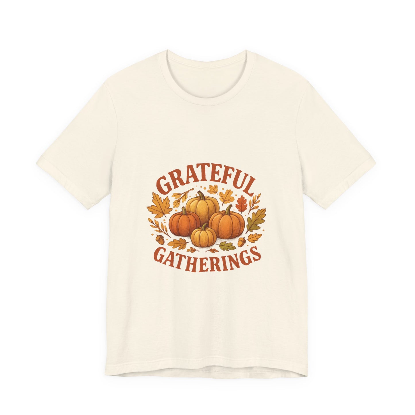 Fall Thanksgiving Tee - Unisex Jersey Short Sleeve