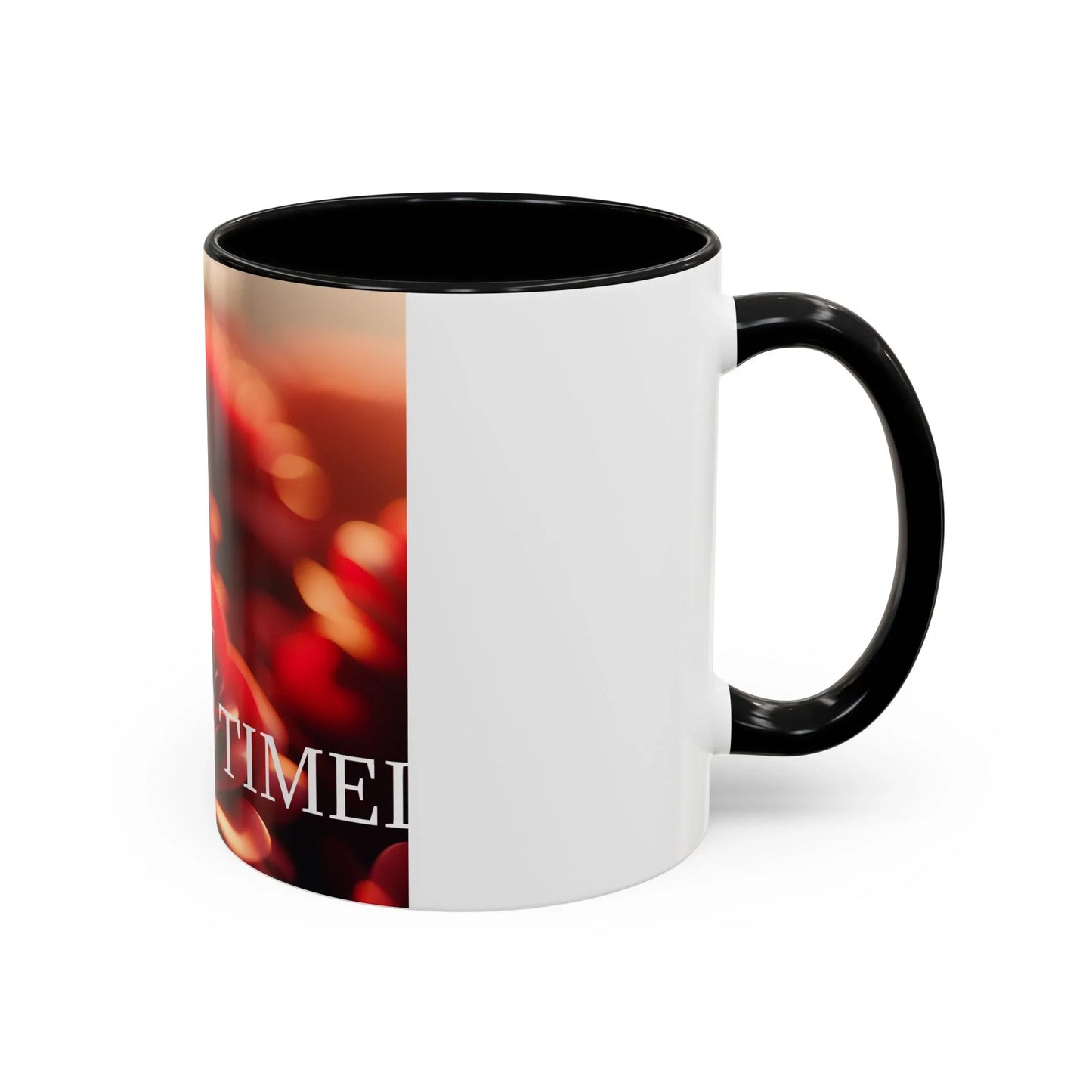 Mug - Rose Petal Timeless Love Accent Coffee Mug (11, 15oz) - Oceanfront Products