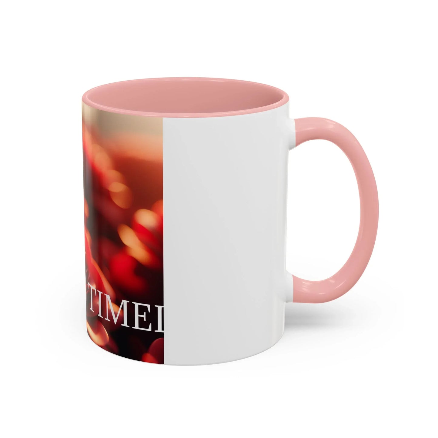 Mug - Rose Petal Timeless Love Accent Coffee Mug (11, 15oz) - Oceanfront Products