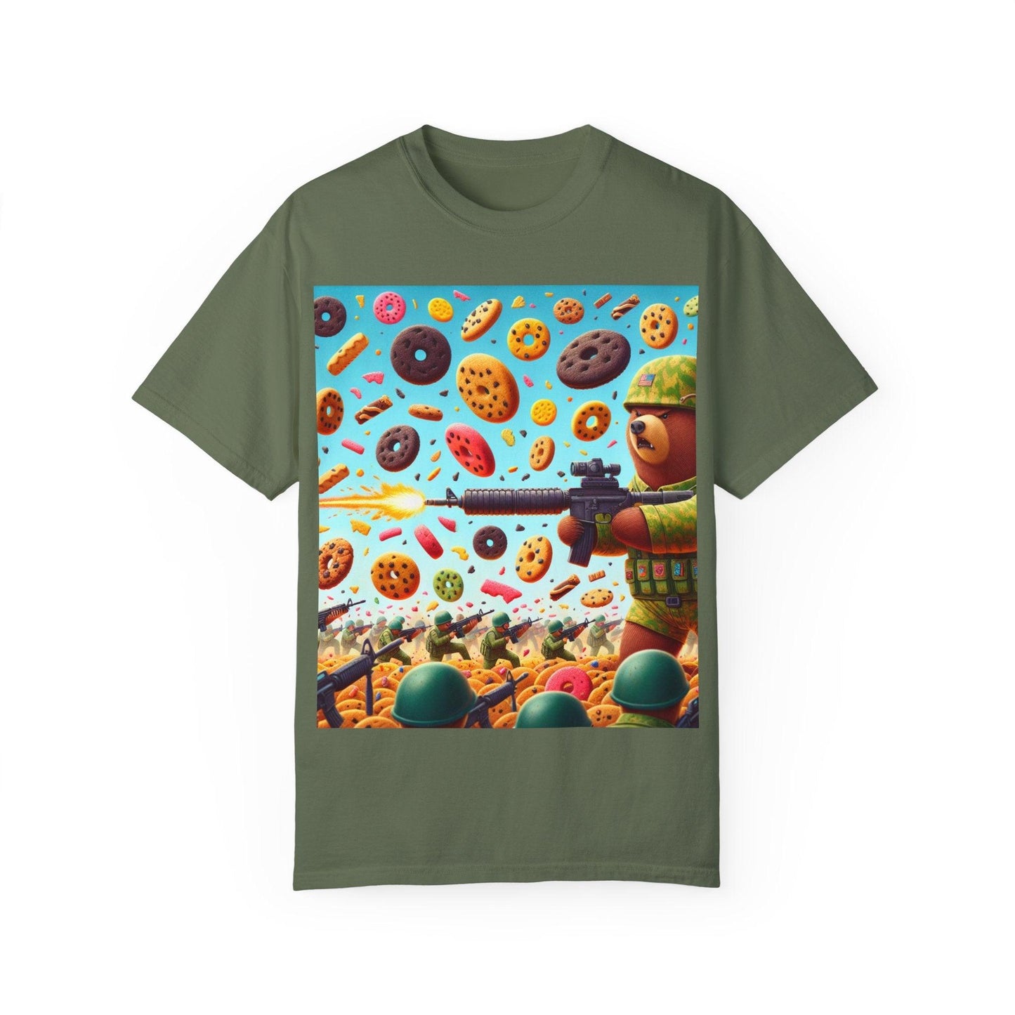 T-Shirt Solider Bear in a Cookie War Design - Oceanfront Products