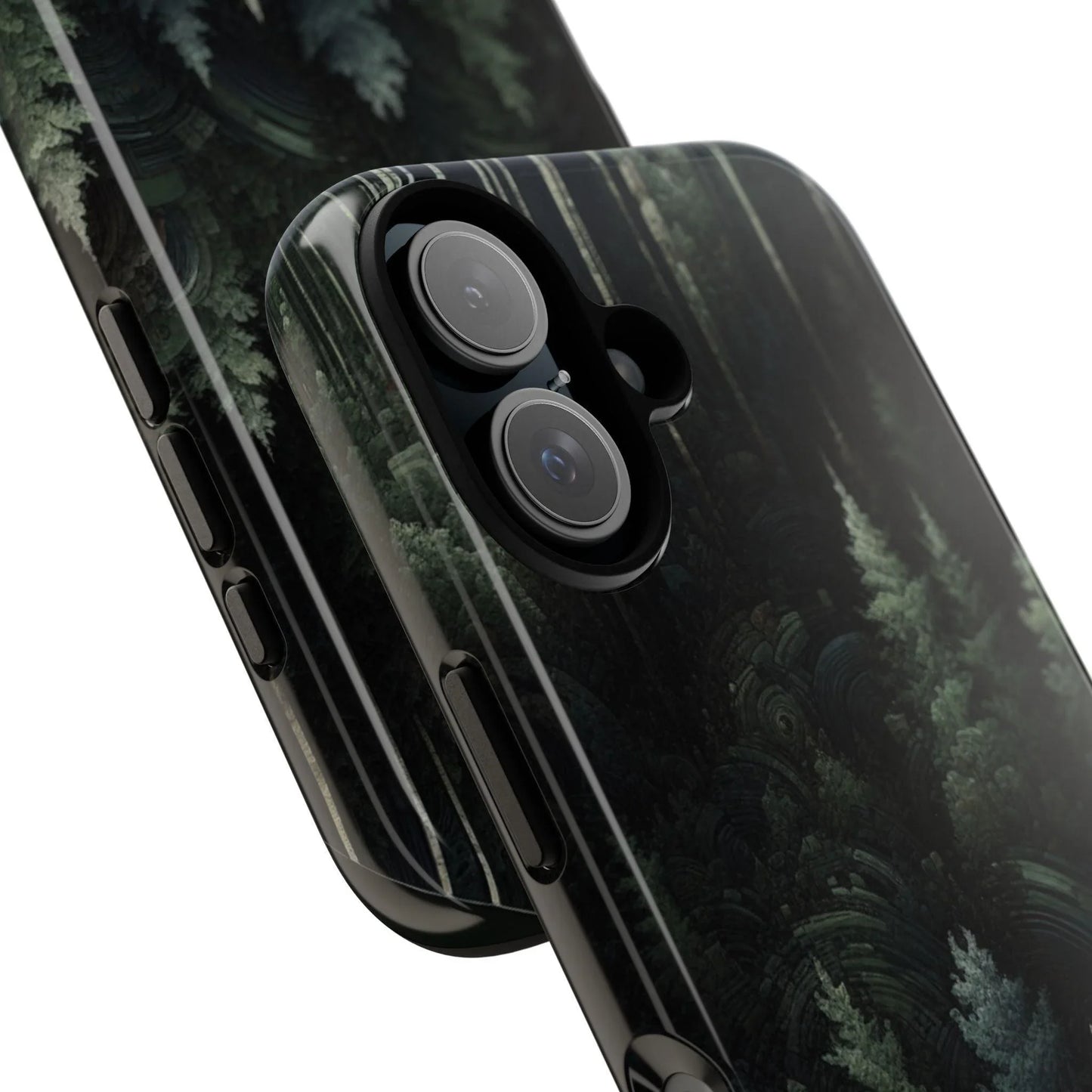 Phone Cases - Deep Dark Forest Nature Design - Oceanfront Products