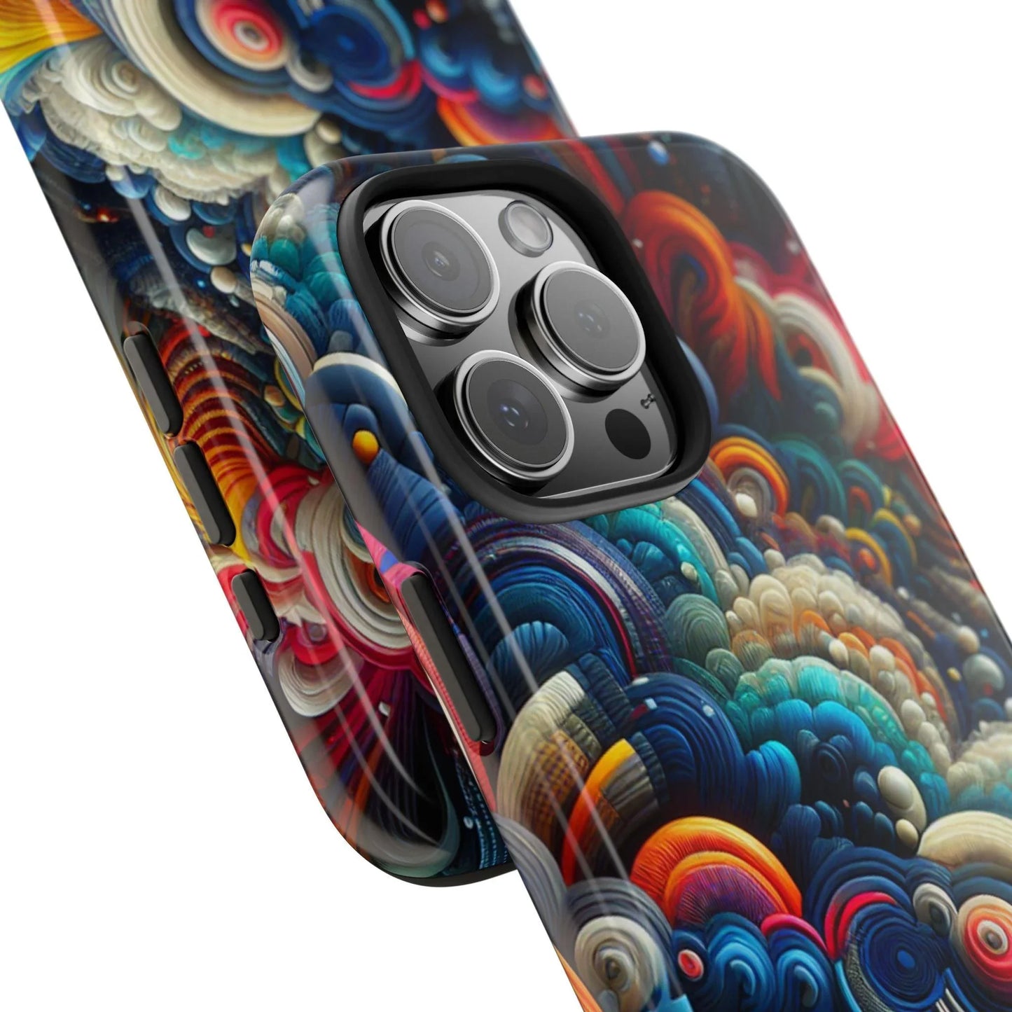 Phone Case - Modern Abstract Vivid Colors - Oceanfront Products