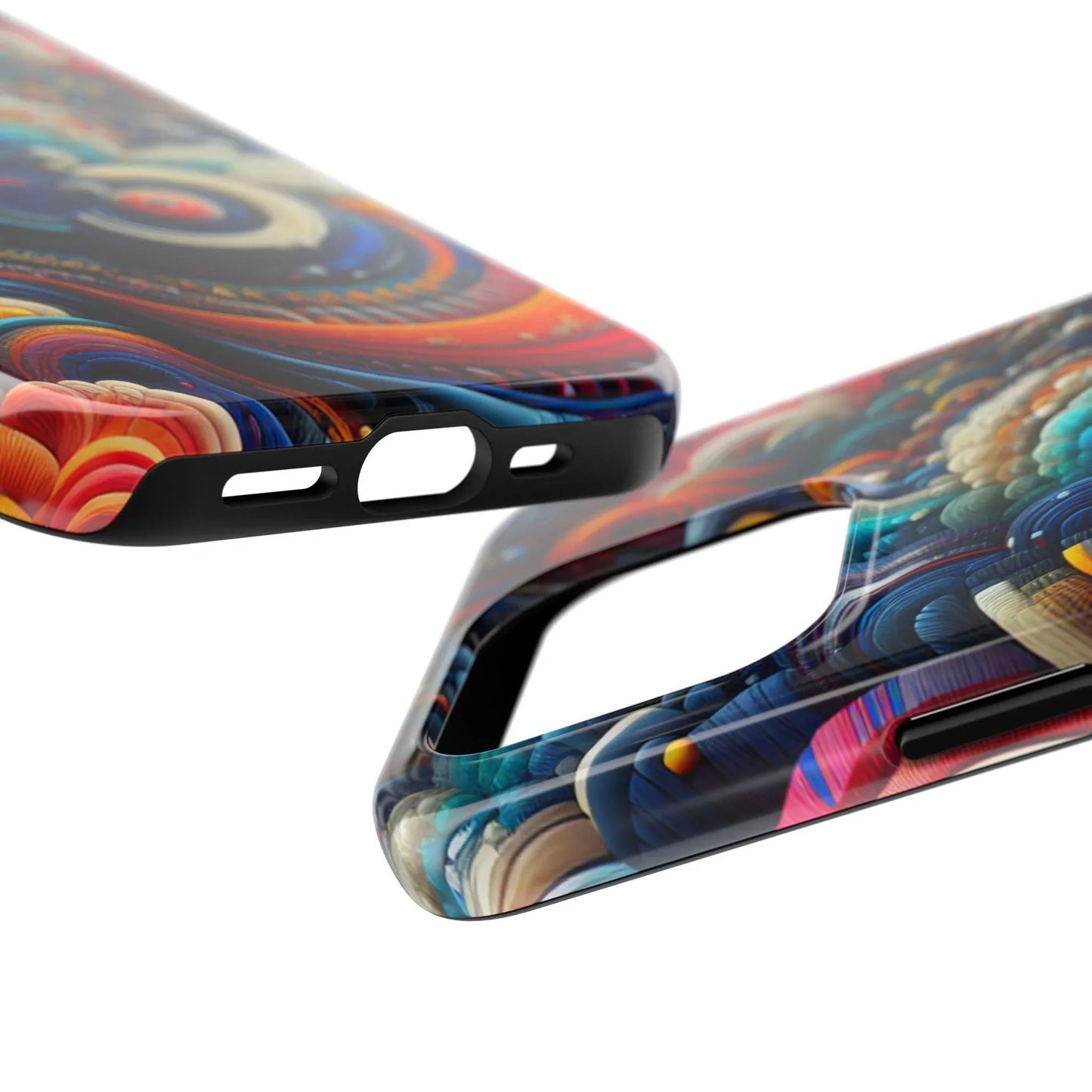 Phone Case - Modern Abstract Vivid Colors - Oceanfront Products