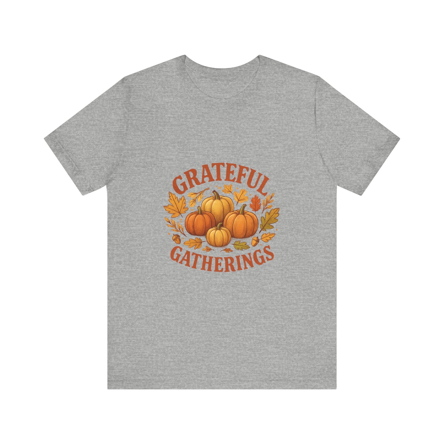 Fall Thanksgiving Tee - Unisex Jersey Short Sleeve