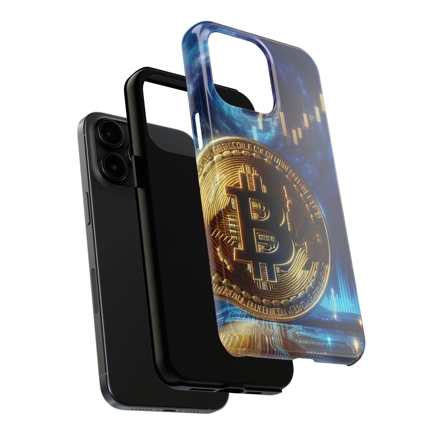 Bitcoin Chart Tough Phone Case - Oceanfront Products