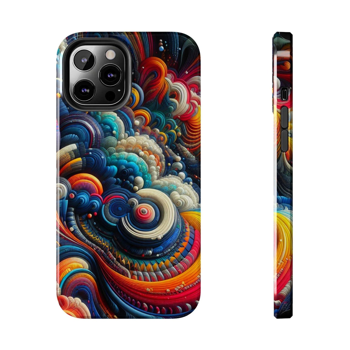 Phone Case - Modern Abstract Vivid Colors - Oceanfront Products