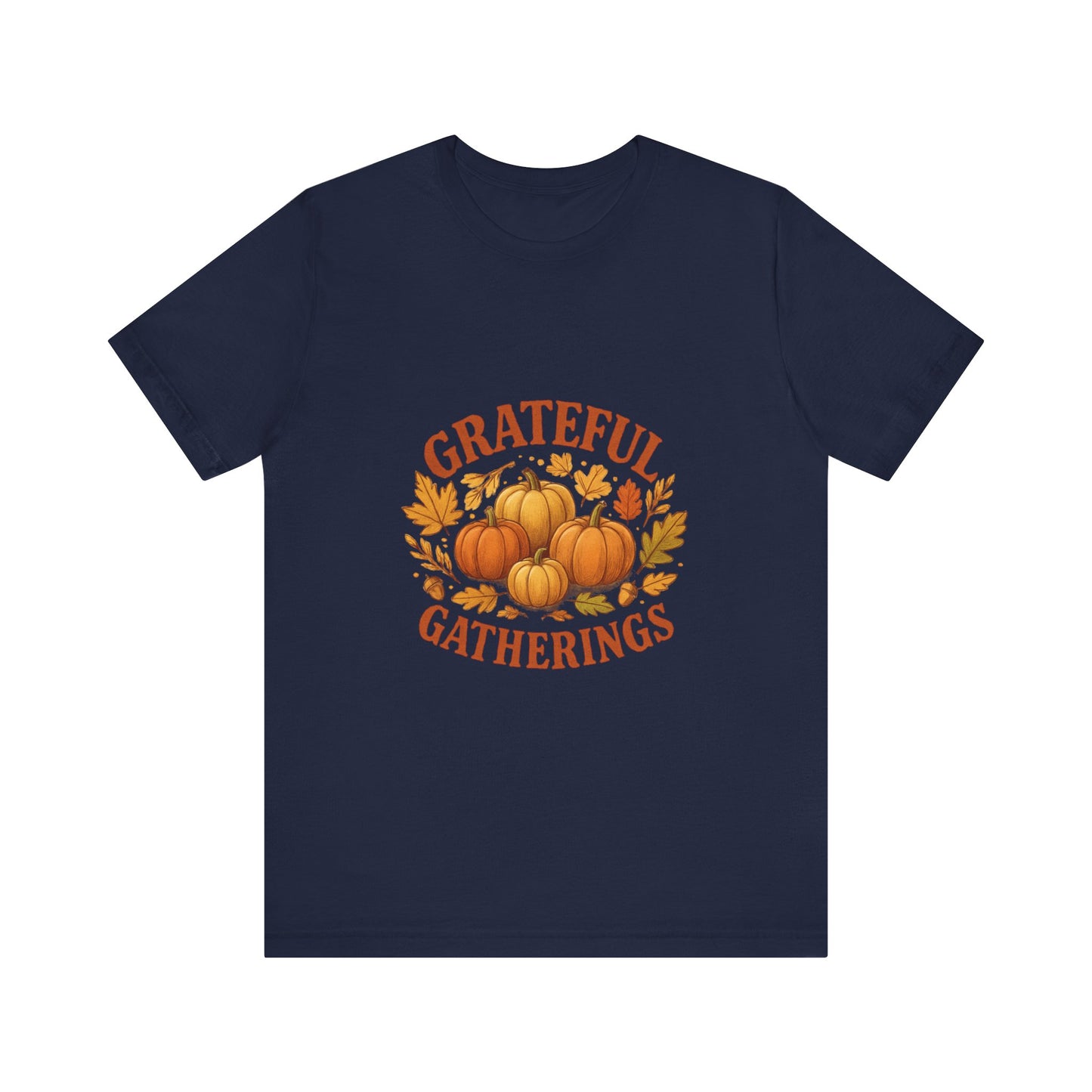 Fall Thanksgiving Tee - Unisex Jersey Short Sleeve