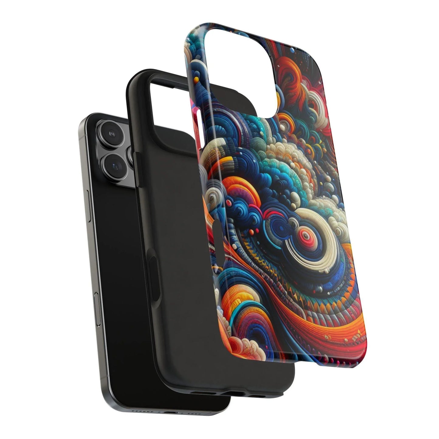 Phone Case - Modern Abstract Vivid Colors - Oceanfront Products