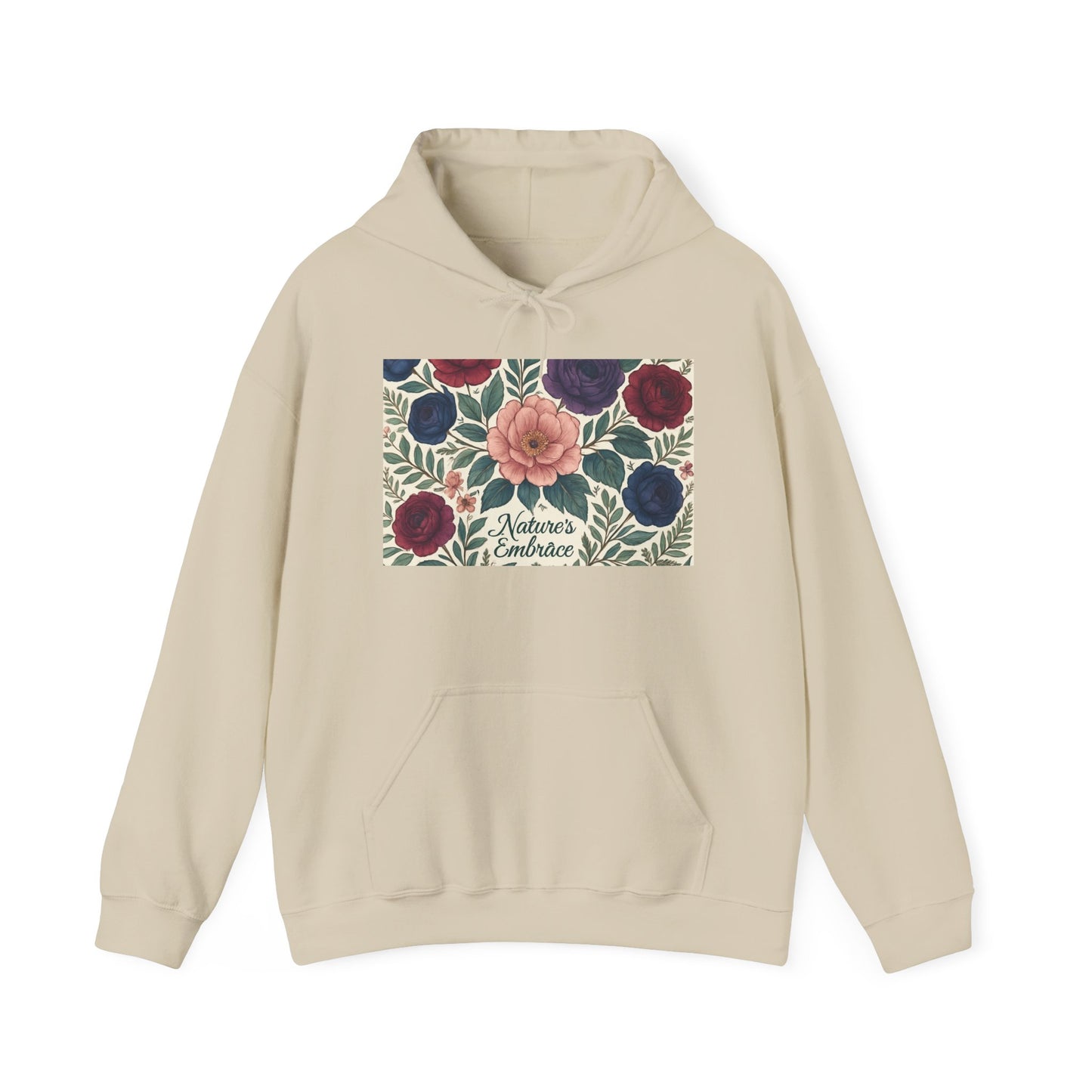 Oceanfront “Endless Embrace” Floral Sweatshirt – Cozy Women’s Premium Pullover