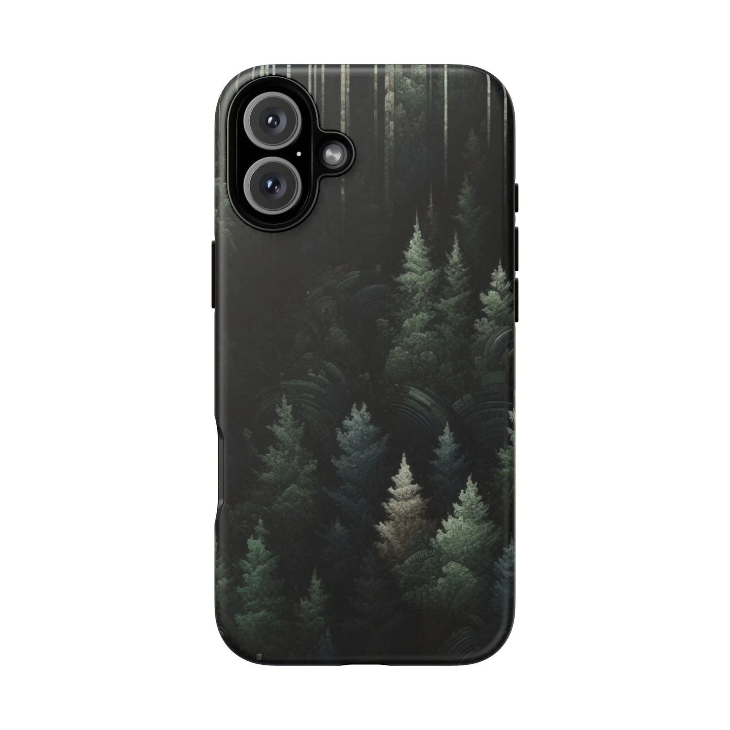 Phone Cases - Deep Dark Forest Nature Design - Oceanfront Products