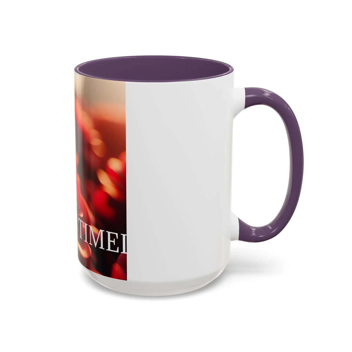 Mug - Rose Petal Timeless Love Accent Coffee Mug (11, 15oz) - Oceanfront Products