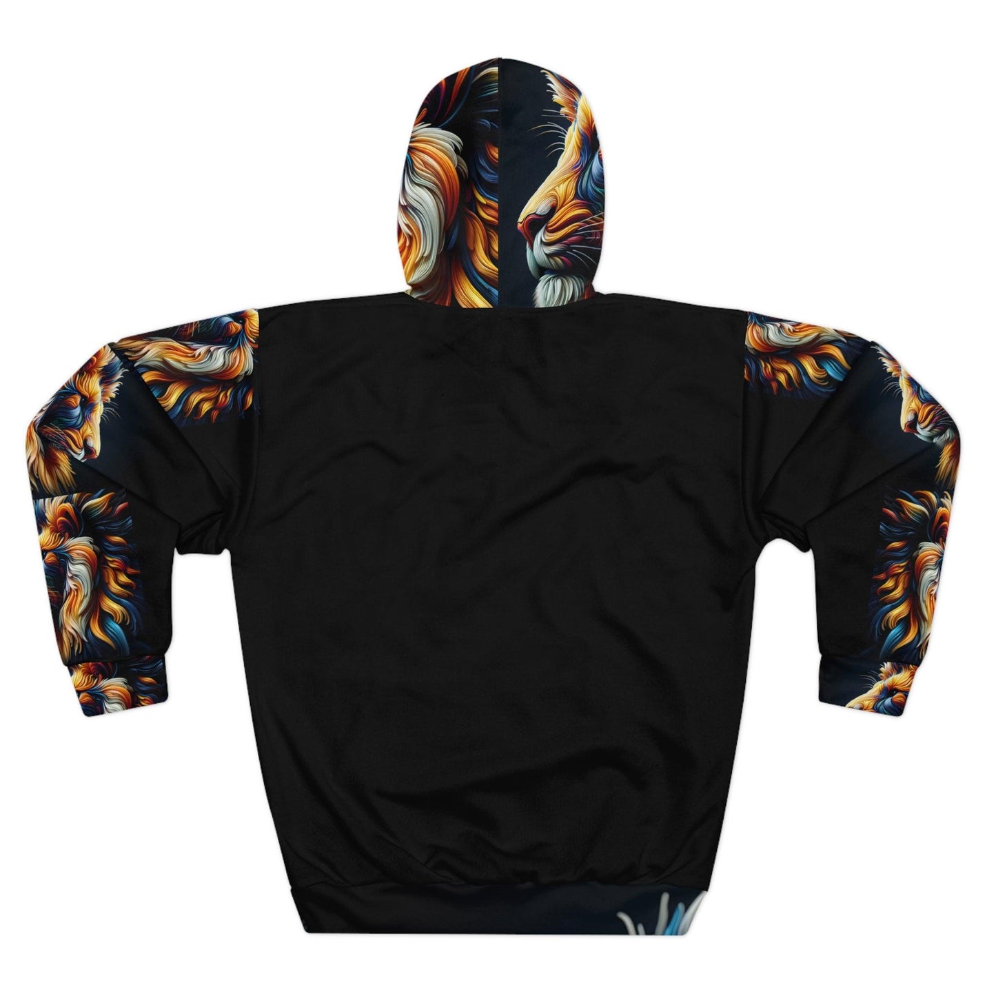 Realistic Lion Unisex Pullover Hoodie - Oceanfront Products