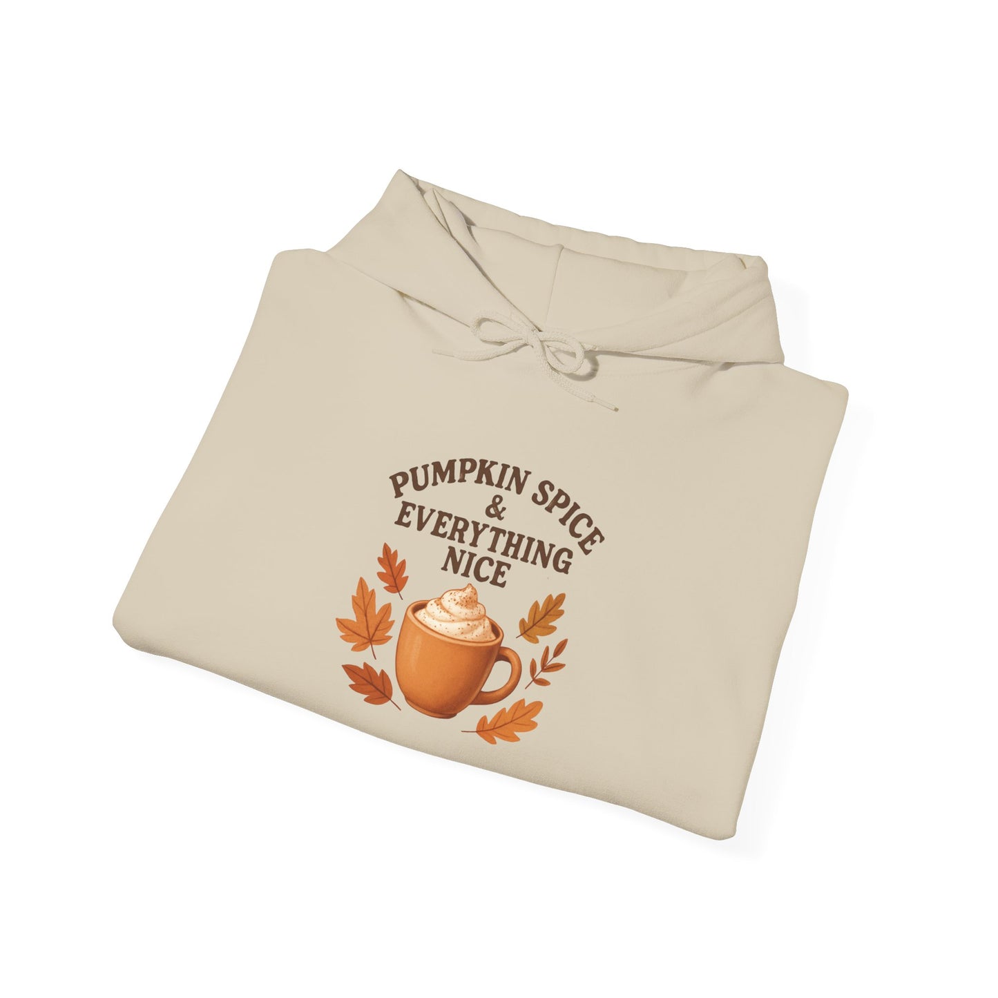 Hooded Sweatshirt - Pumpkin Spice Fall Vibes