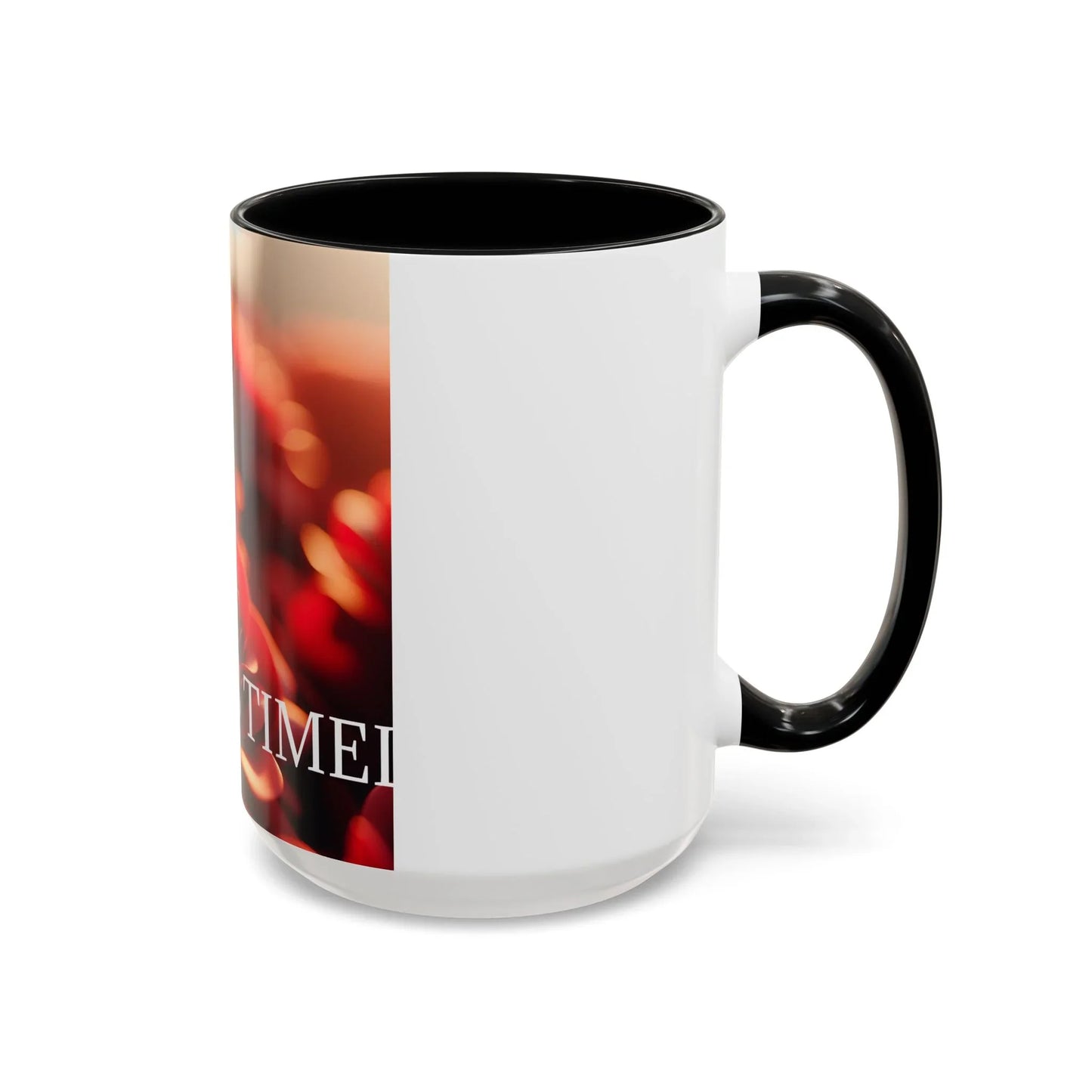 Mug - Rose Petal Timeless Love Accent Coffee Mug (11, 15oz) - Oceanfront Products