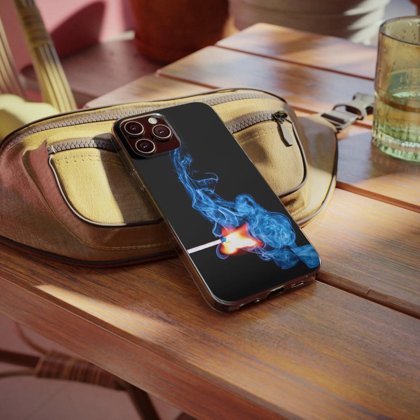 Lighter Flame iPhone Case - Fiery Protection for Your Phone - Oceanfront Products