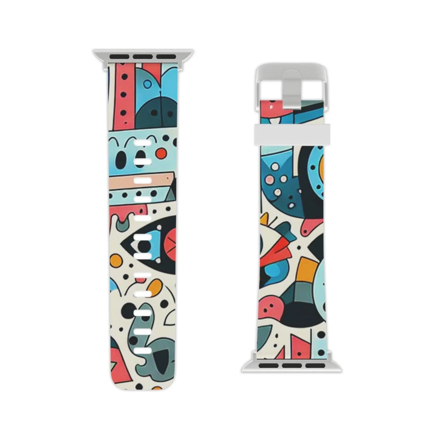 Watch Band - Wacky Color Pattern Design for Apple Watch - Oceanfront Products