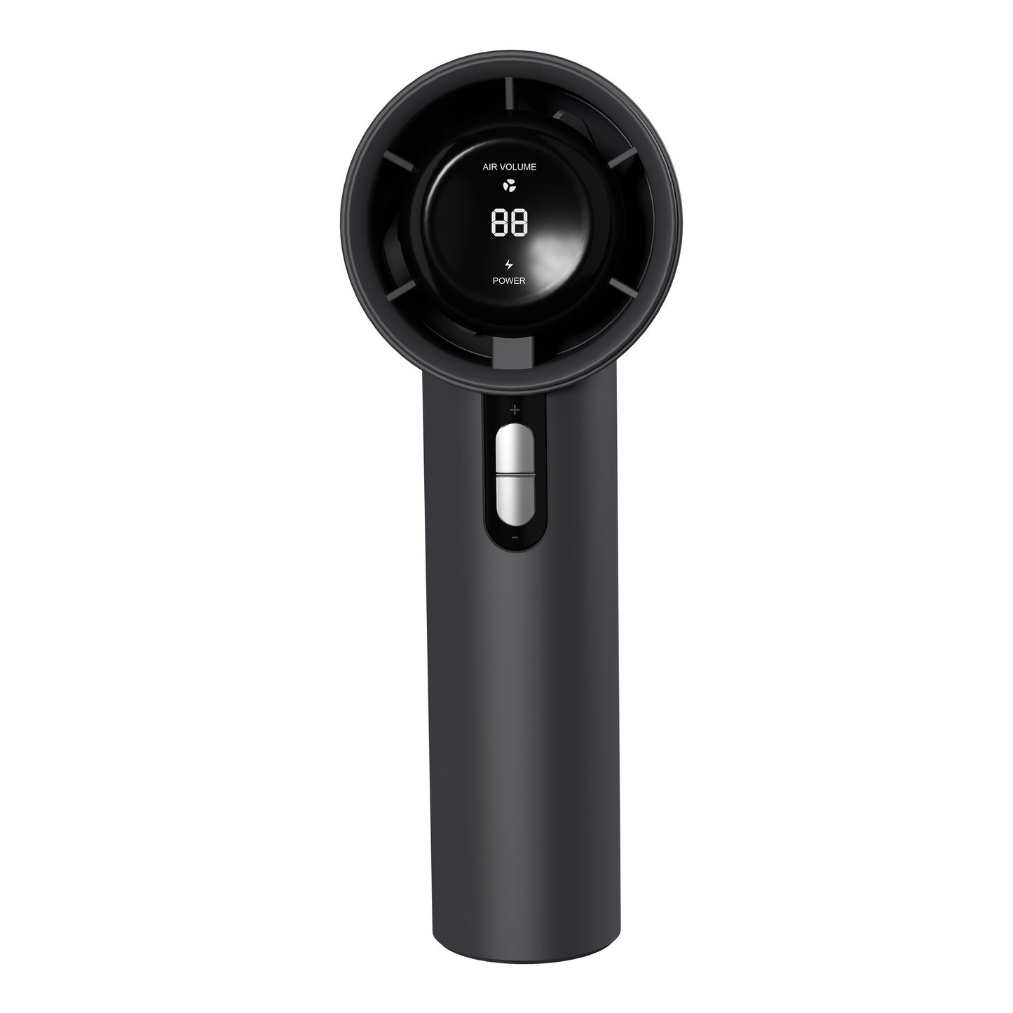 Oceanfront™ TurboCool Mini Handheld Fan — 3-Speed Rechargeable Breeze