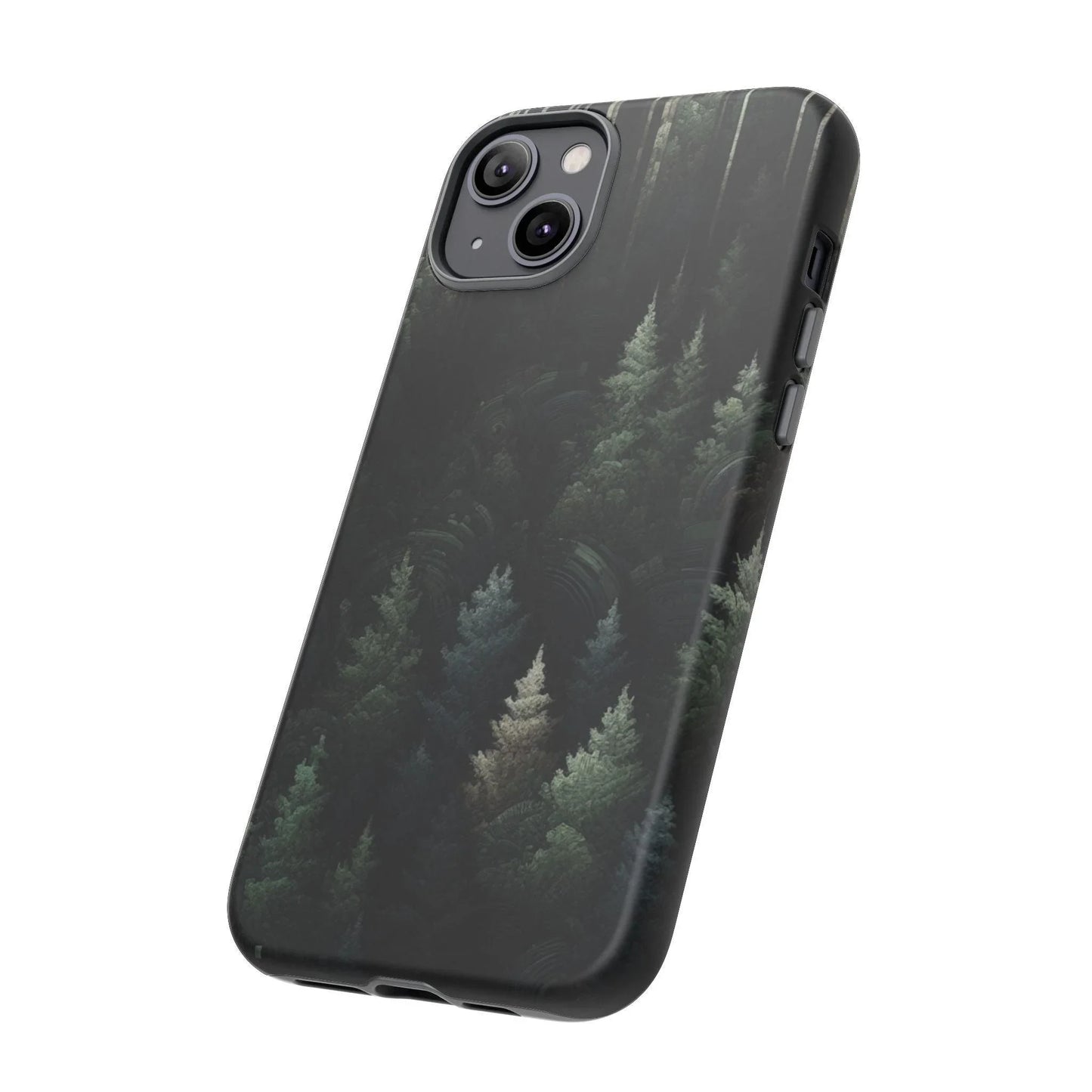 Phone Cases - Deep Dark Forest Nature Design - Oceanfront Products