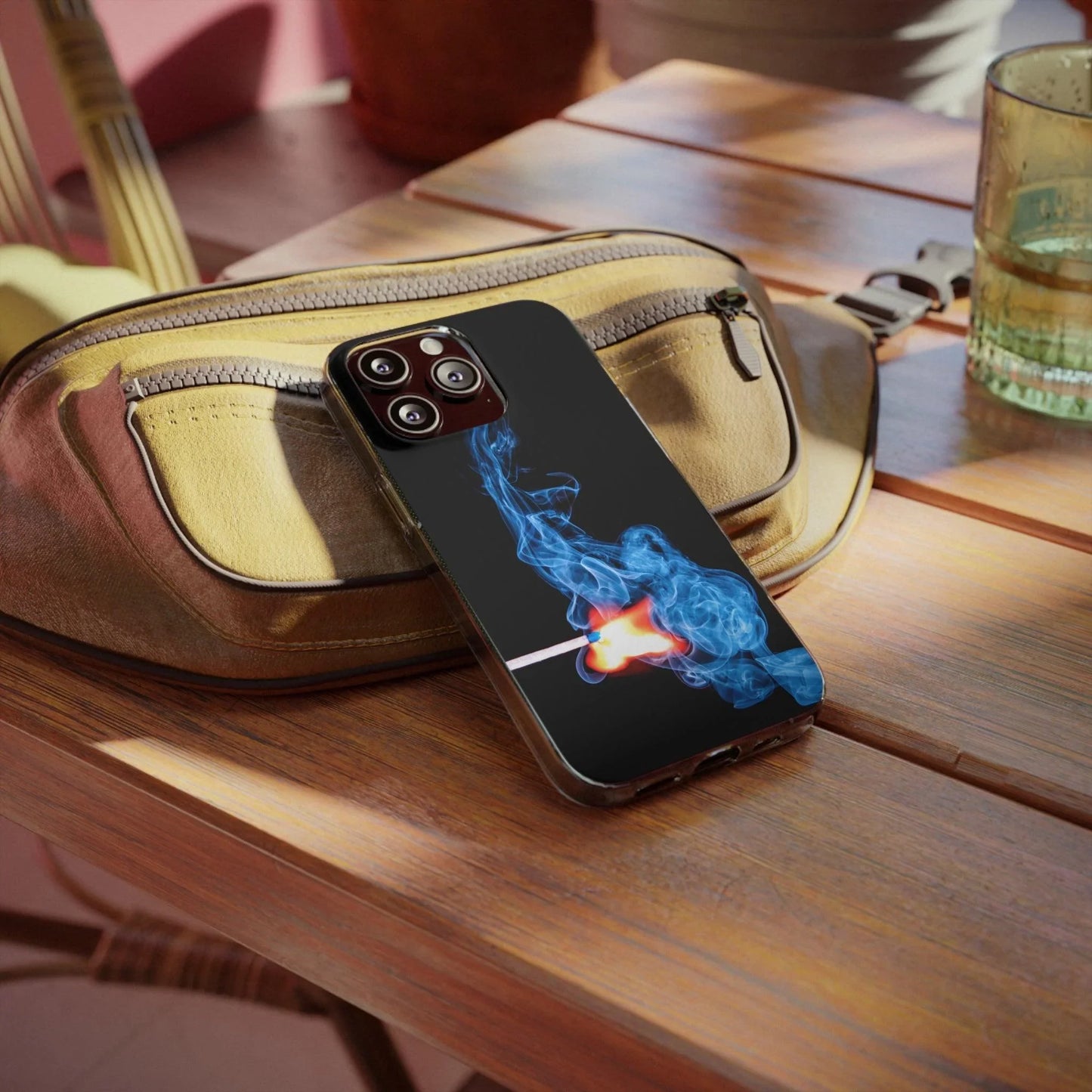 Lighter Flame iPhone Case - Fiery Protection for Your Phone - Oceanfront Products
