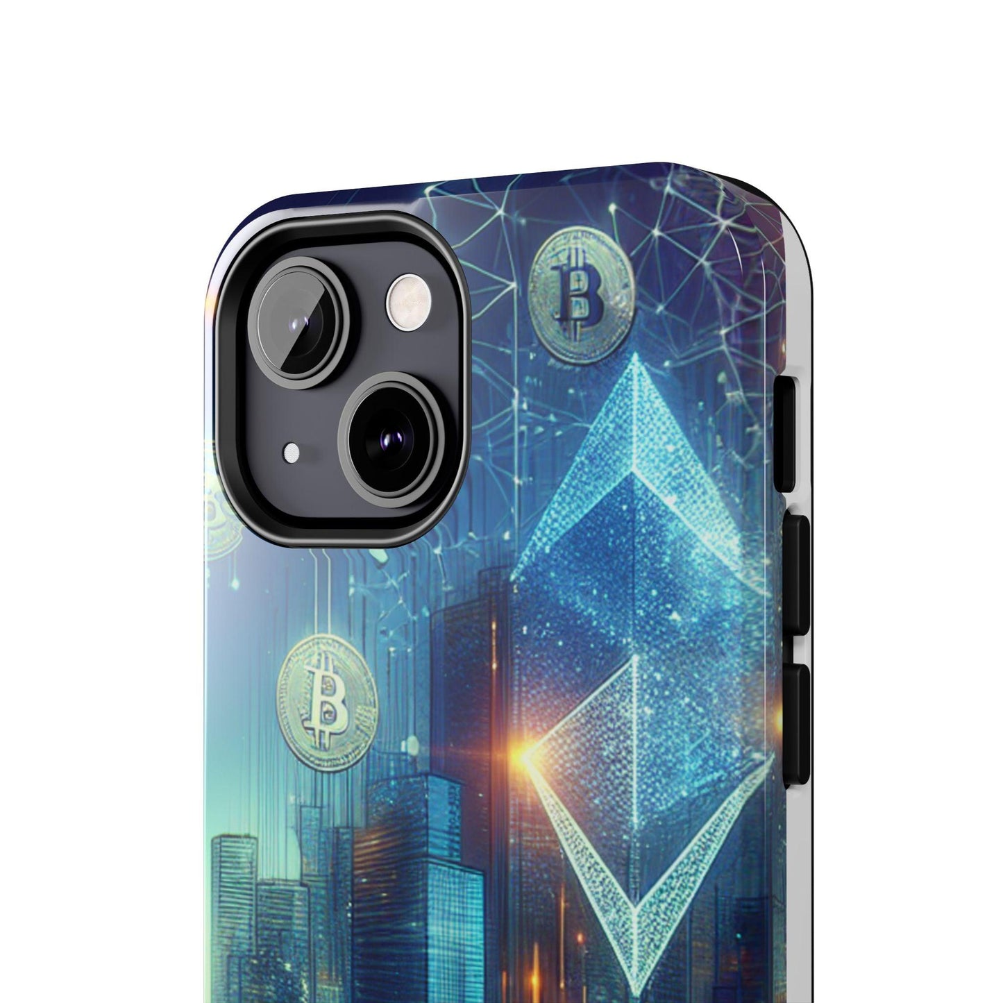 Phone Case - Cryptocurrency Enthusiasts Futuristic Design - Oceanfront Products
