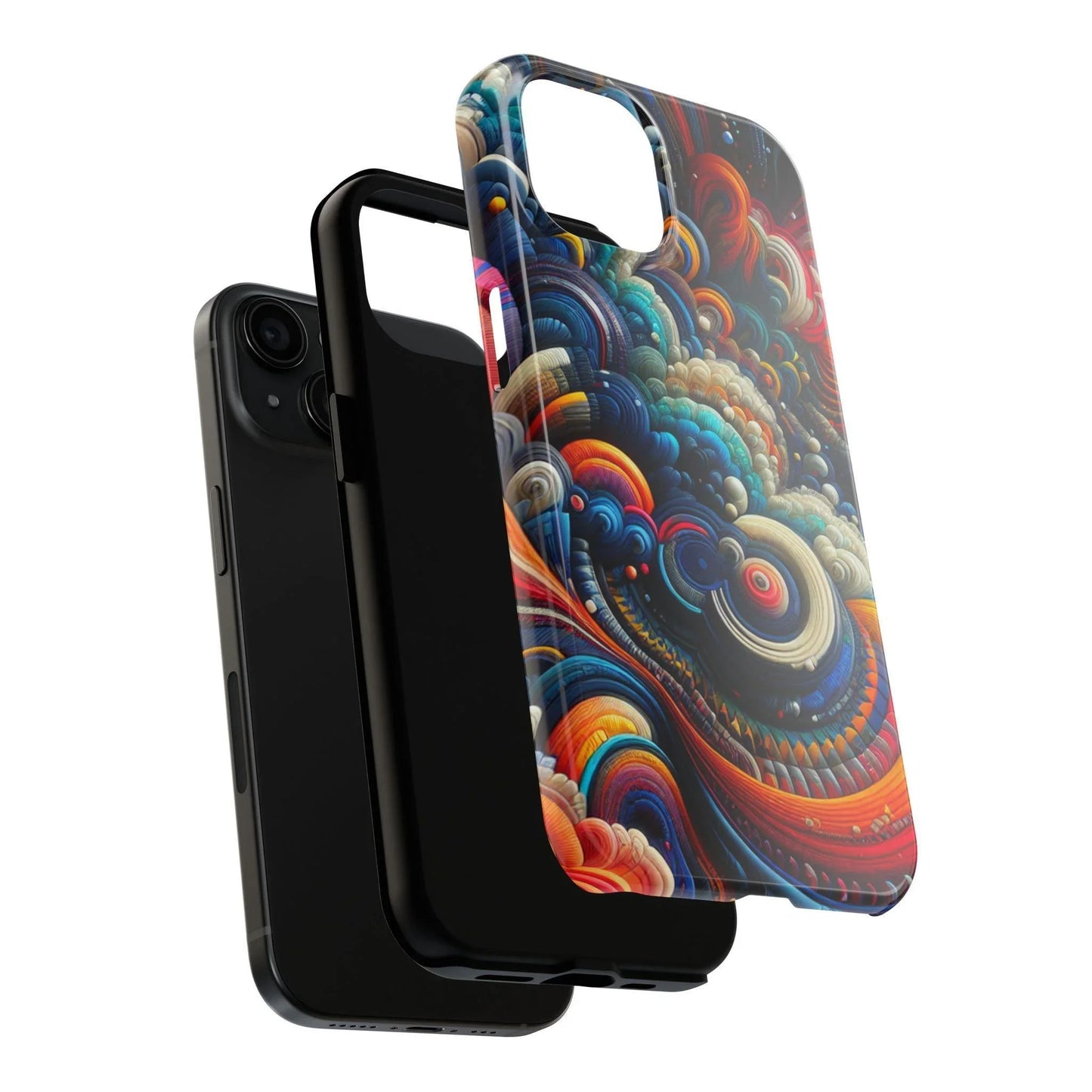 Phone Case - Modern Abstract Vivid Colors - Oceanfront Products
