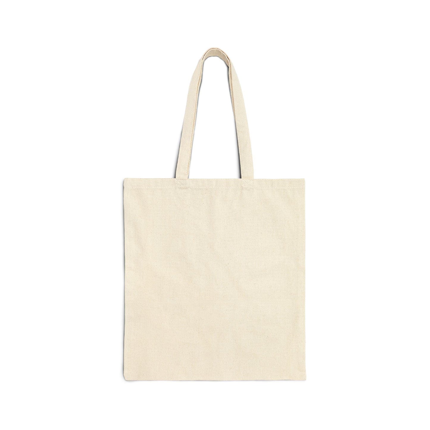 Travel Themed Cotton Canvas Tote Bag - "Pack Light, Live Big" - Oceanfront Products