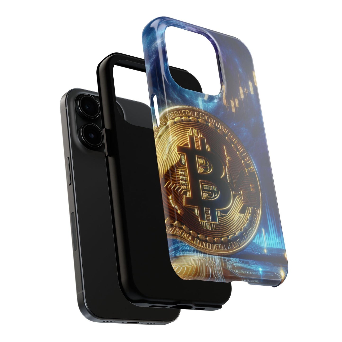 Bitcoin Chart Tough Phone Case - Oceanfront Products