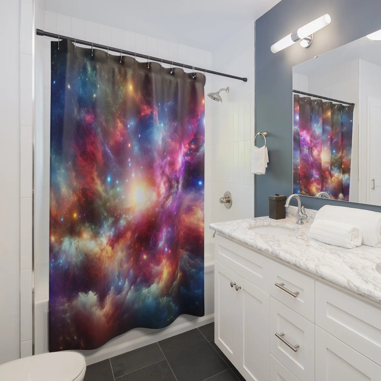 Galaxy Shower Curtains - Oceanfront Products