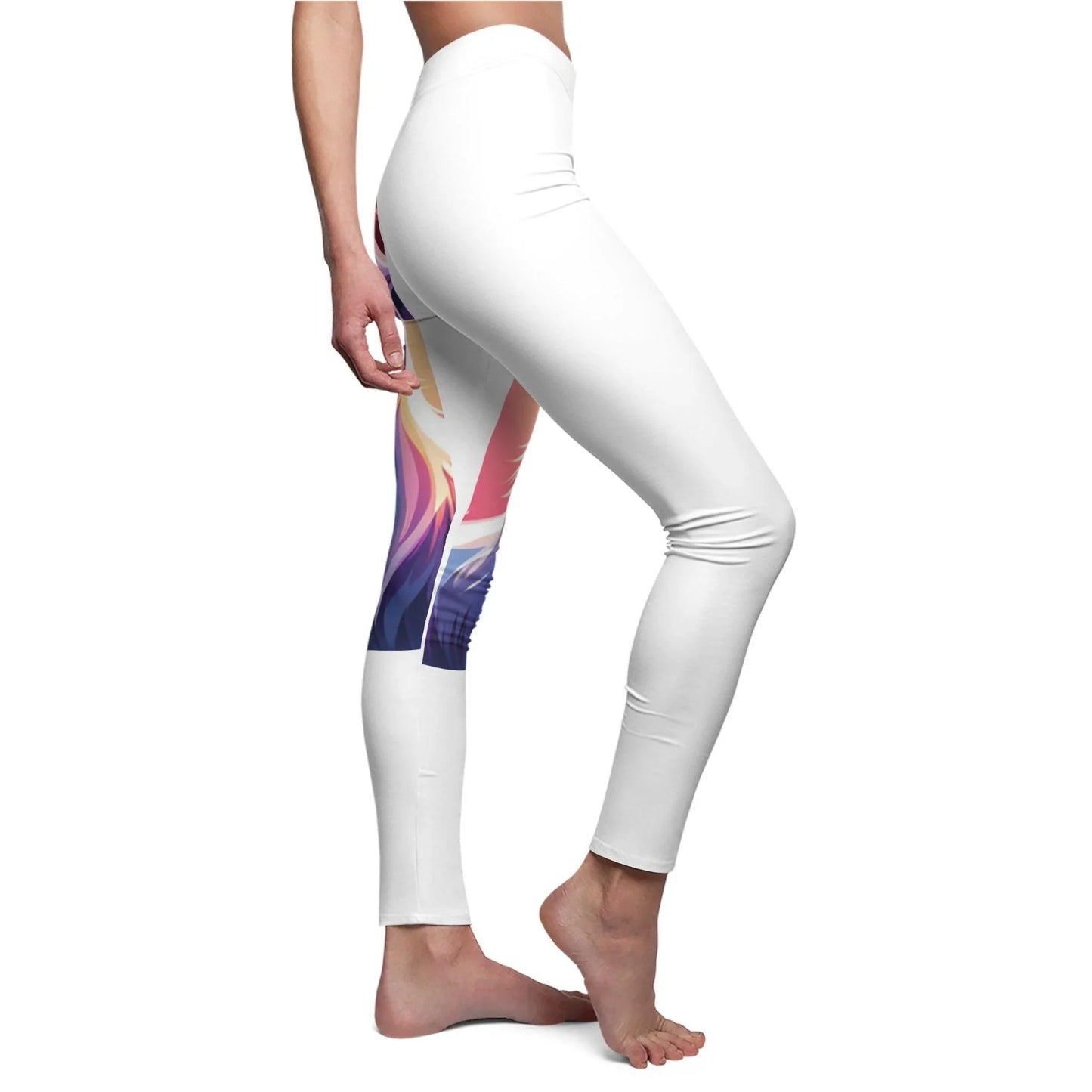 Chic Goat-Accent Leggings: Blend Style and Comfort in Your Fitness Journey - Oceanfront Products