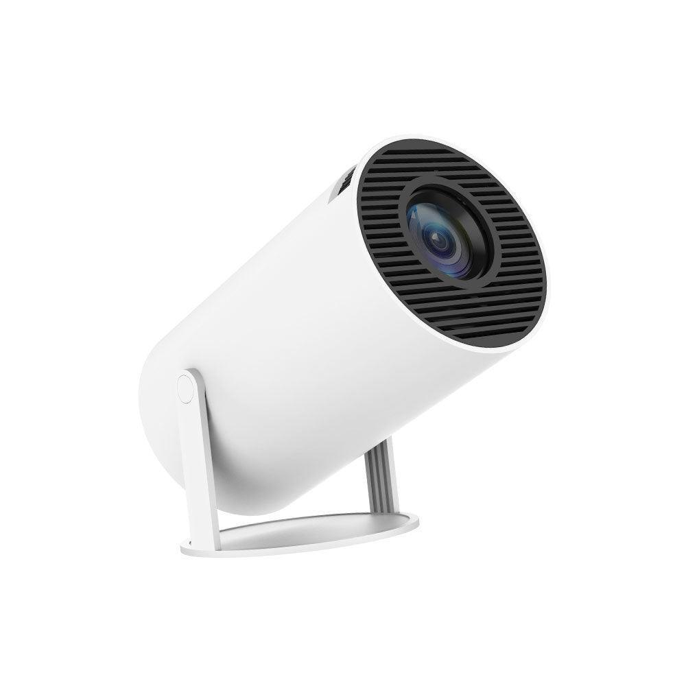 Portable Projector Small Straight Projector For Home Use 180 Degrees Projection Angle Automatic Focus Home Video Projector - Oceanfront Products