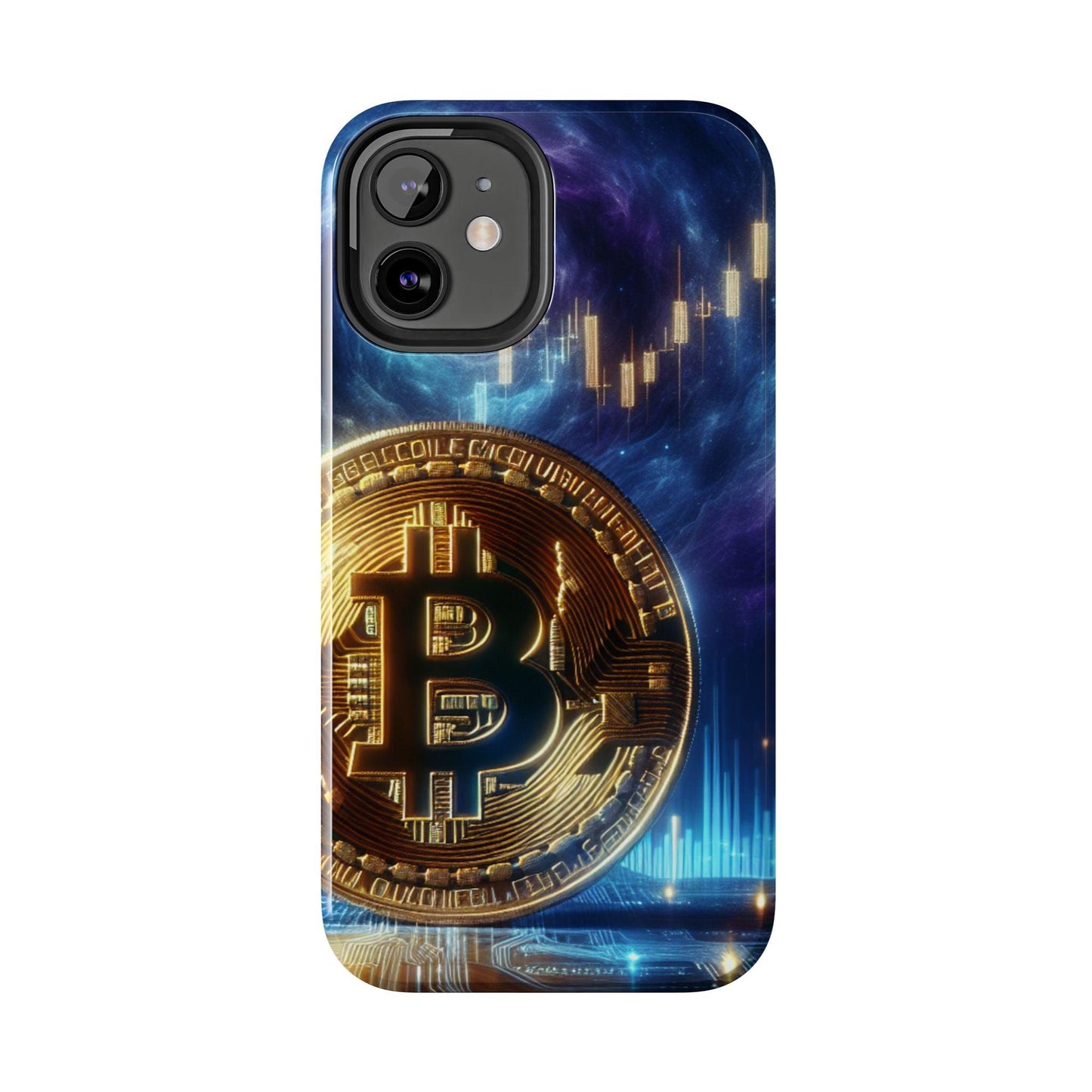 Bitcoin Chart Tough Phone Case - Oceanfront Products