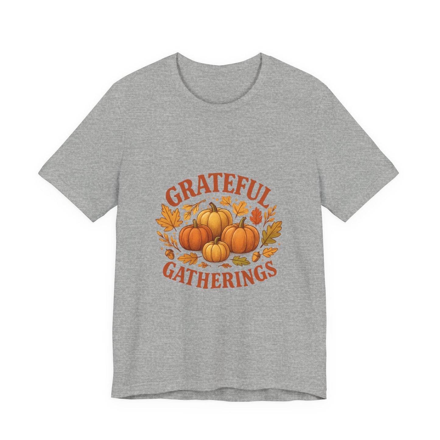 Fall Thanksgiving Tee - Unisex Jersey Short Sleeve