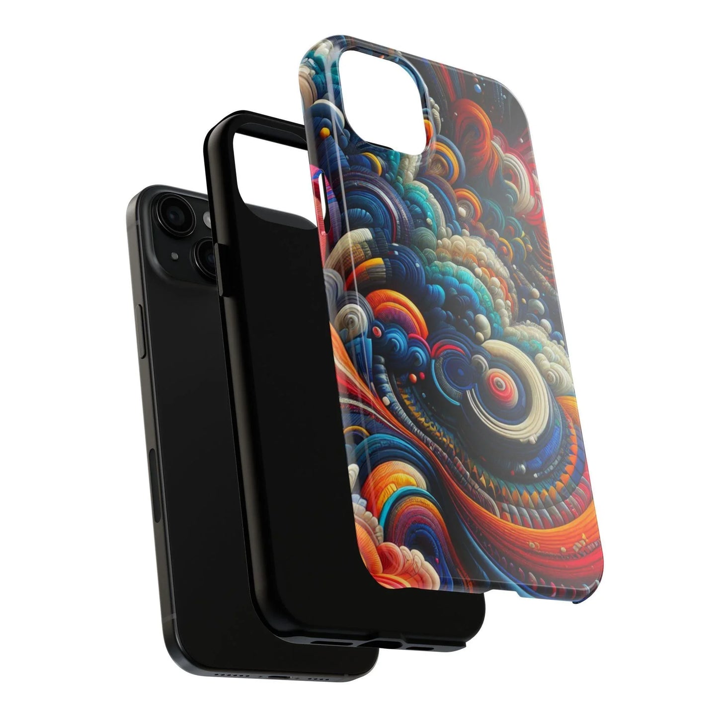 Phone Case - Modern Abstract Vivid Colors - Oceanfront Products