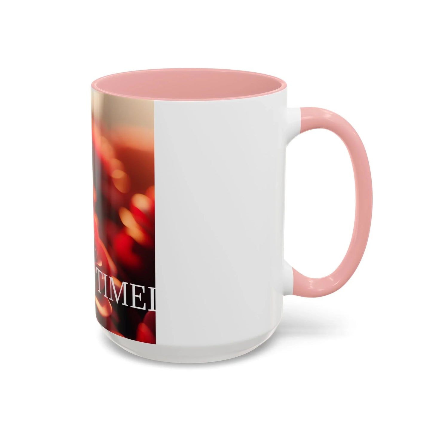 Mug - Rose Petal Timeless Love Accent Coffee Mug (11, 15oz) - Oceanfront Products