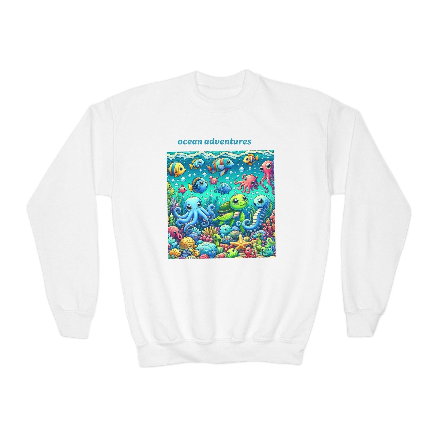 Ocean Adventures Youth Sweatshirt - Oceanfront Products