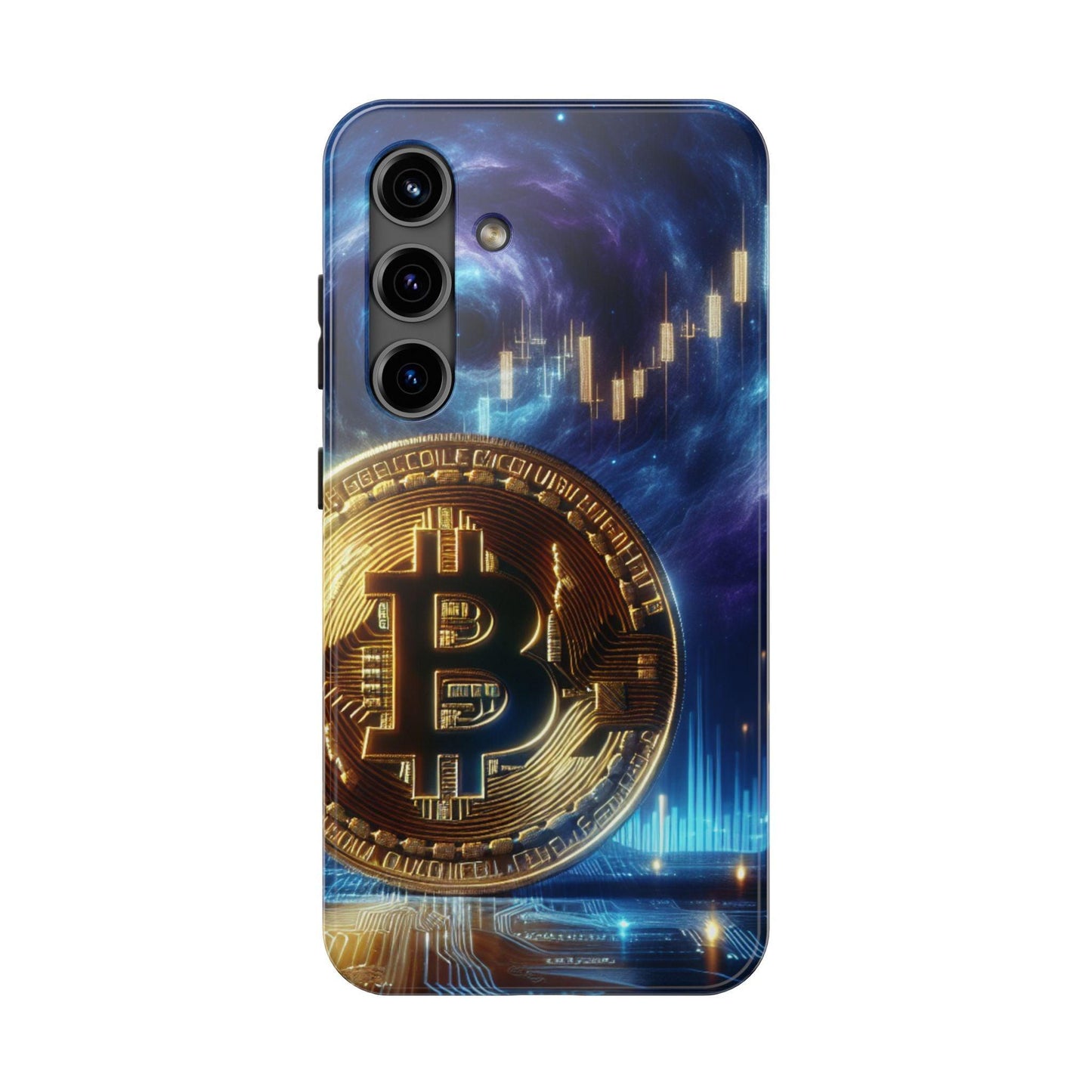 Bitcoin Chart Tough Phone Case - Oceanfront Products