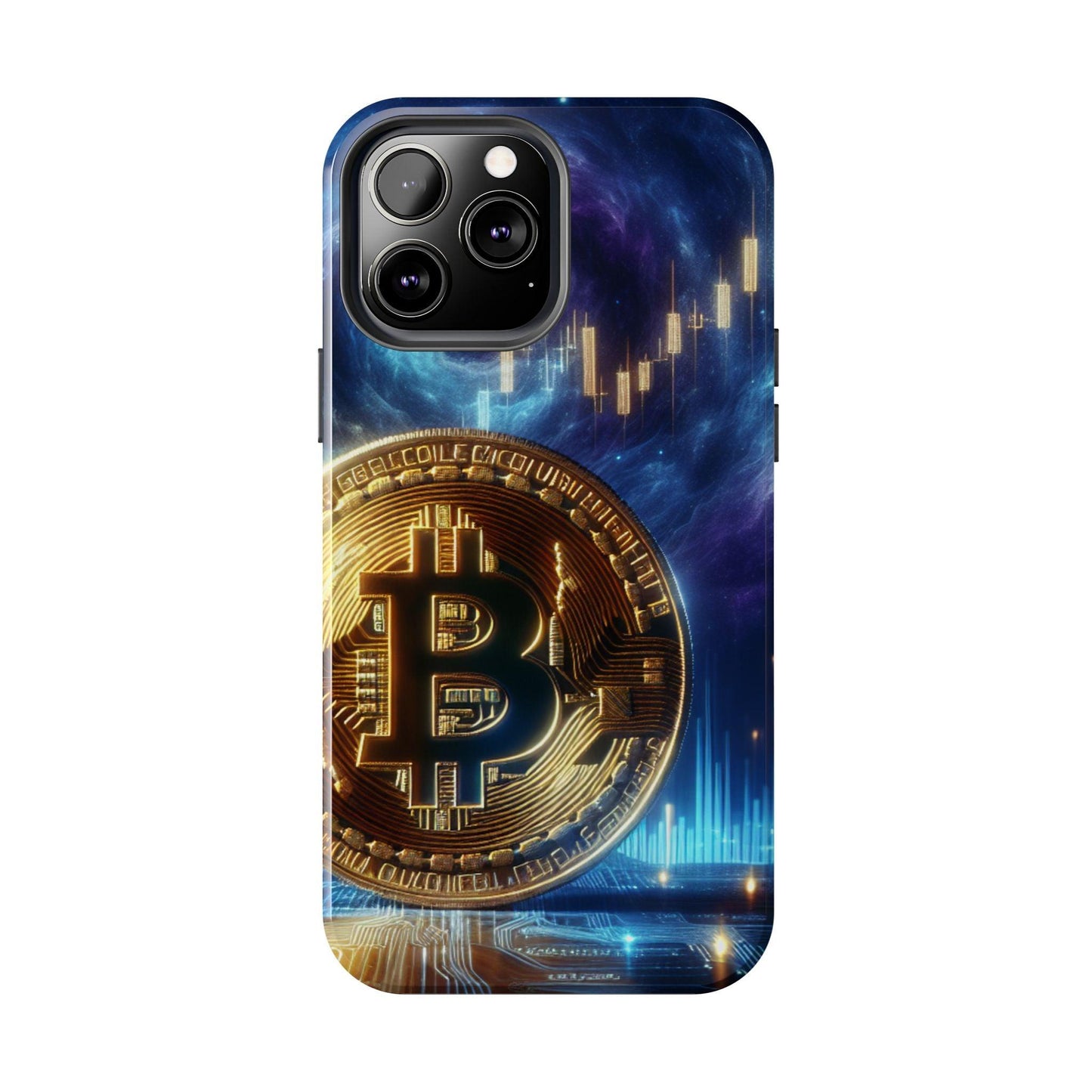 Bitcoin Chart Tough Phone Case - Oceanfront Products