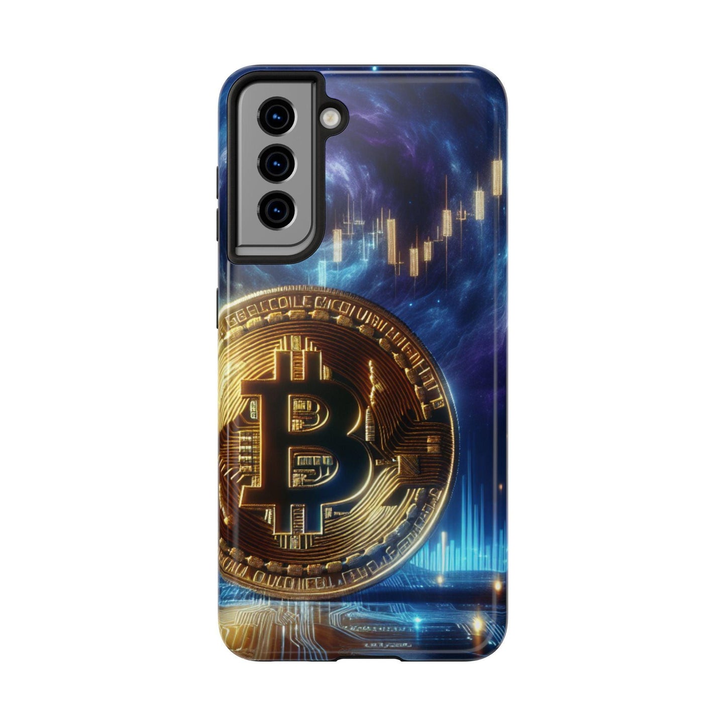 Bitcoin Chart Tough Phone Case - Oceanfront Products